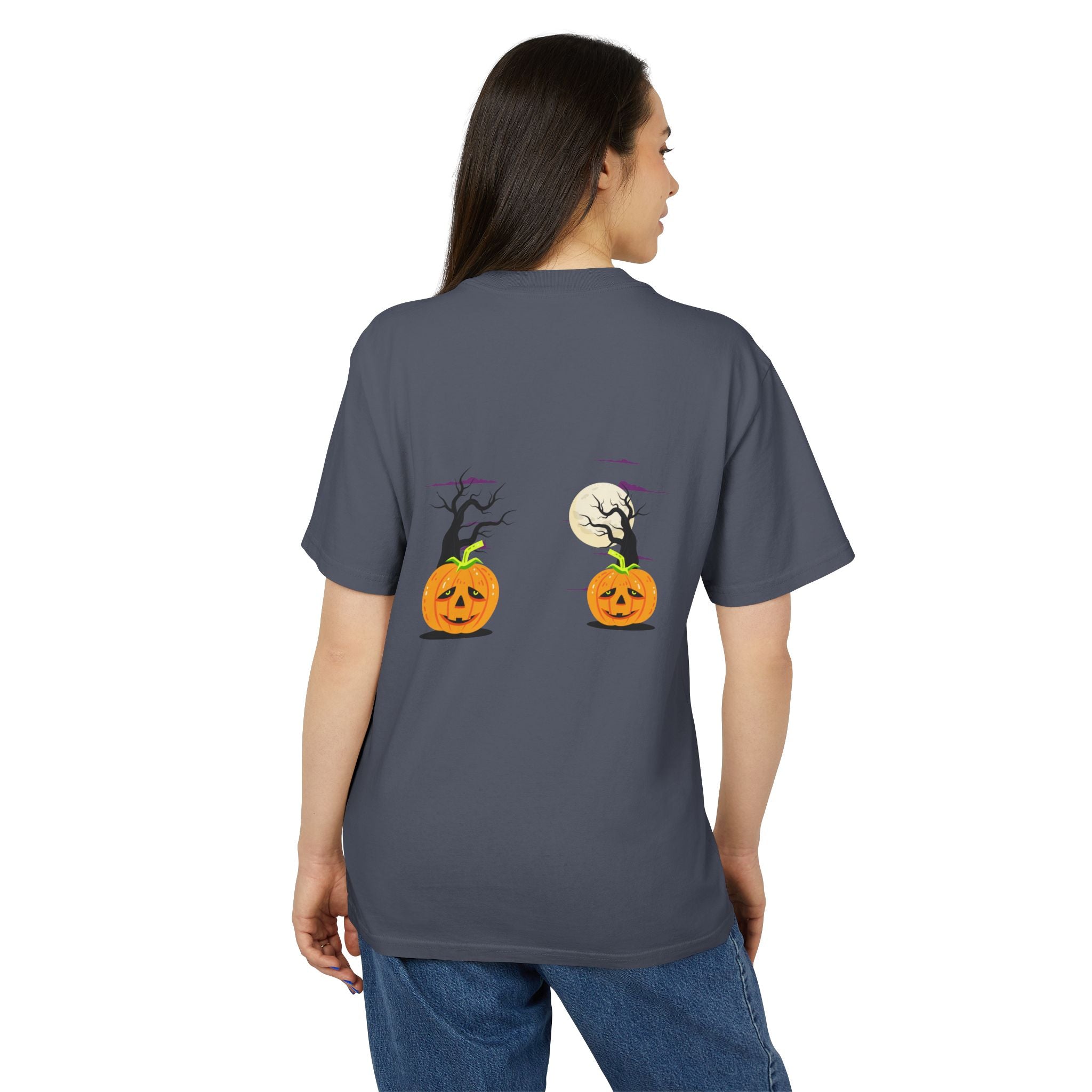 Halloween is Better with Cats | Unisex Heavy Faded Tee