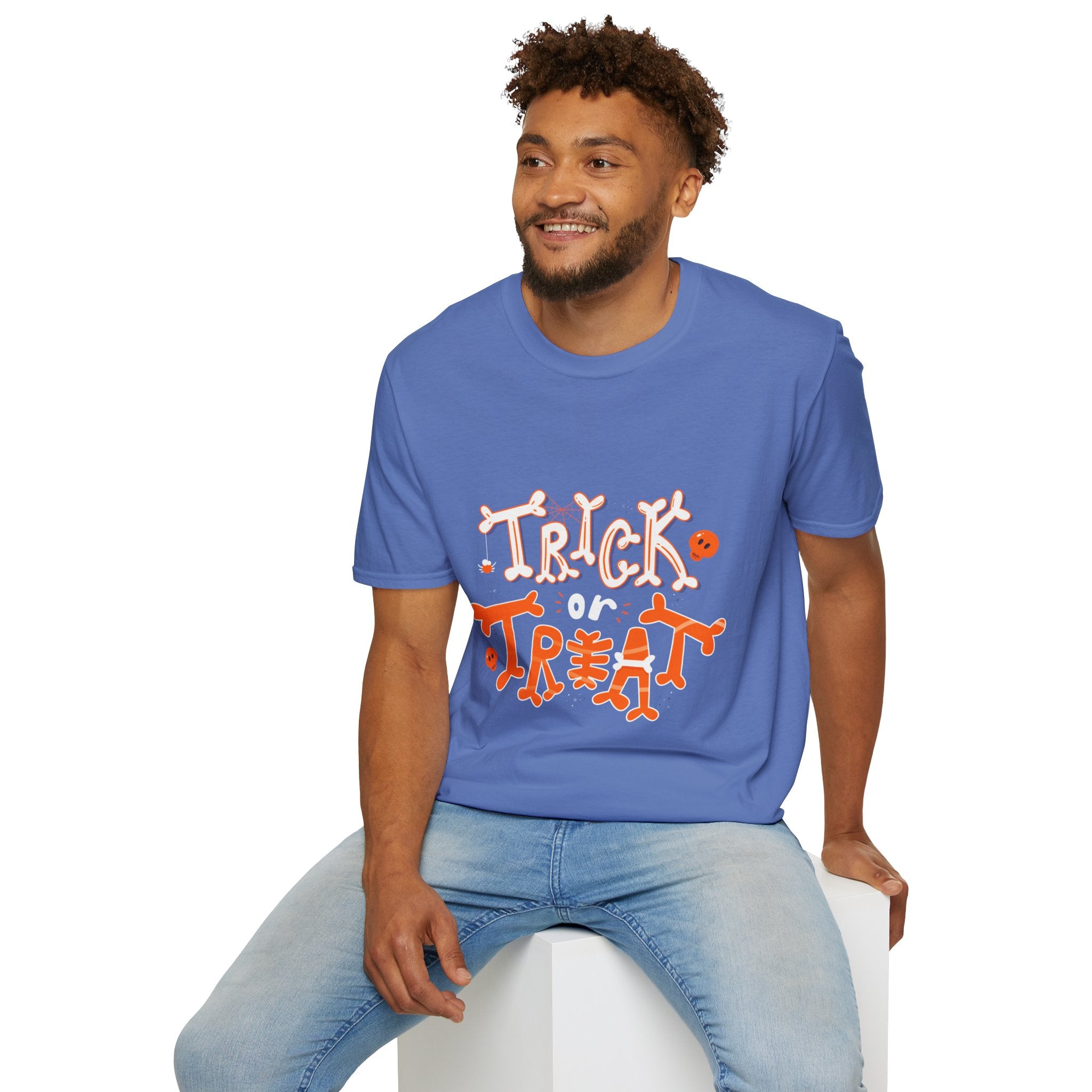 Halloween Trick or Treat  | Unisex Softstyle T-Shirt