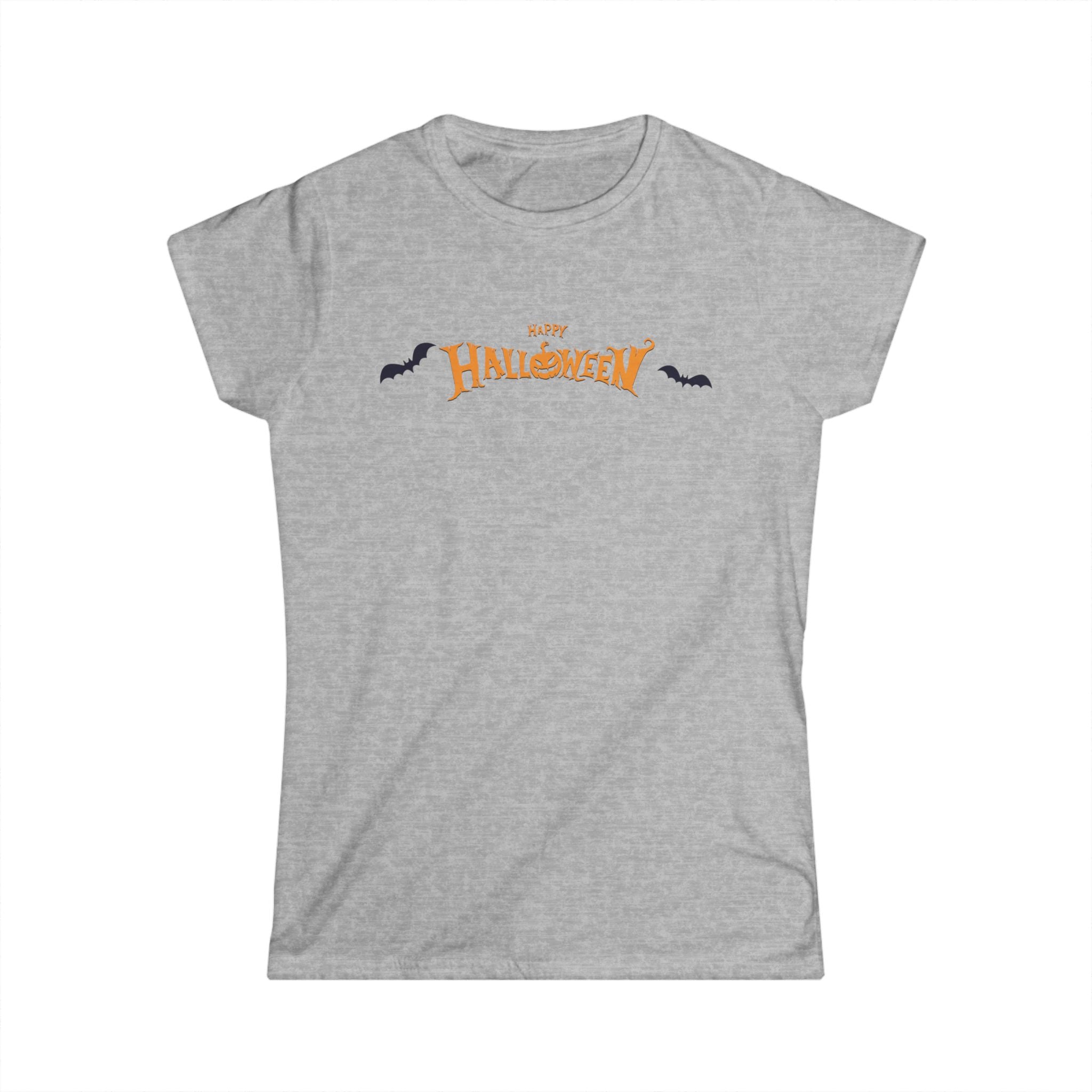 Halloween with Bats | Women's Softstyle Tee