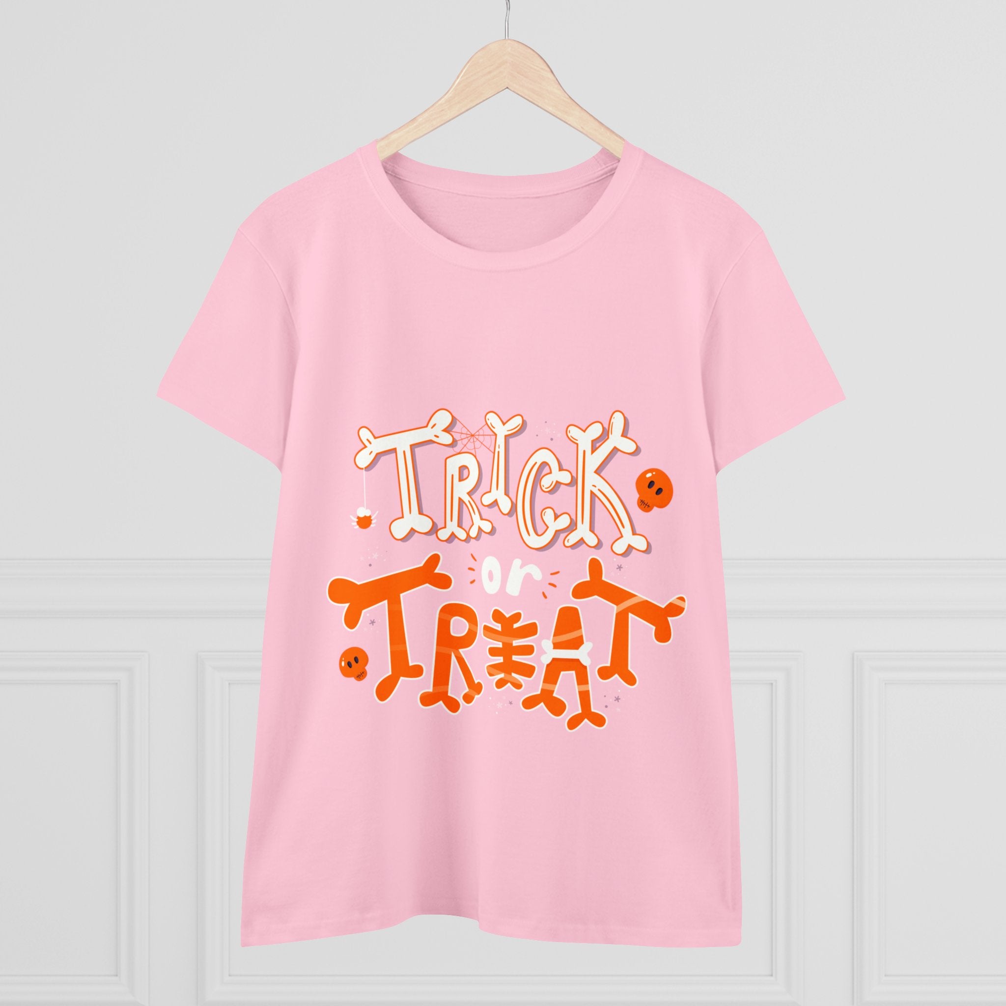 Halloween Trick or Treat | Women's Midweight Cotton Tee