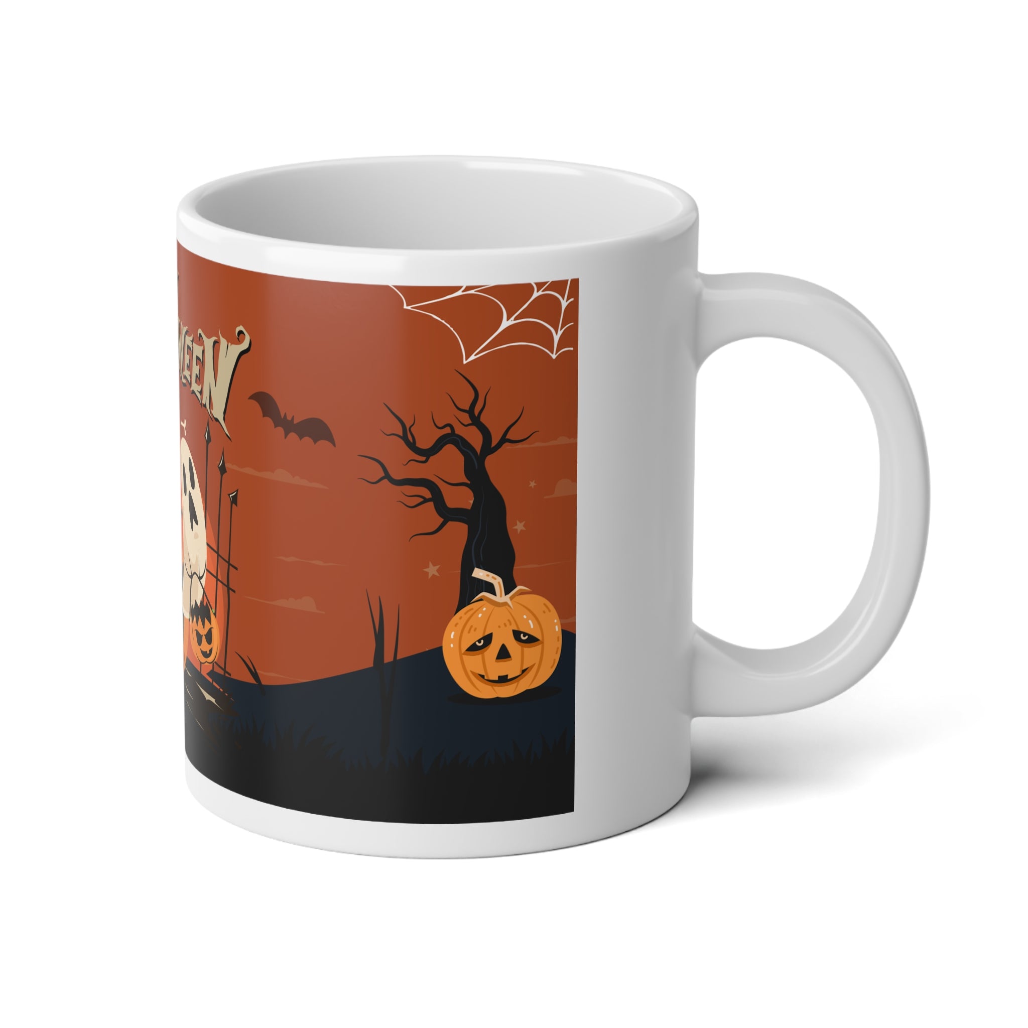 Happy Halloween with Pumpkin | Jumbo Mug