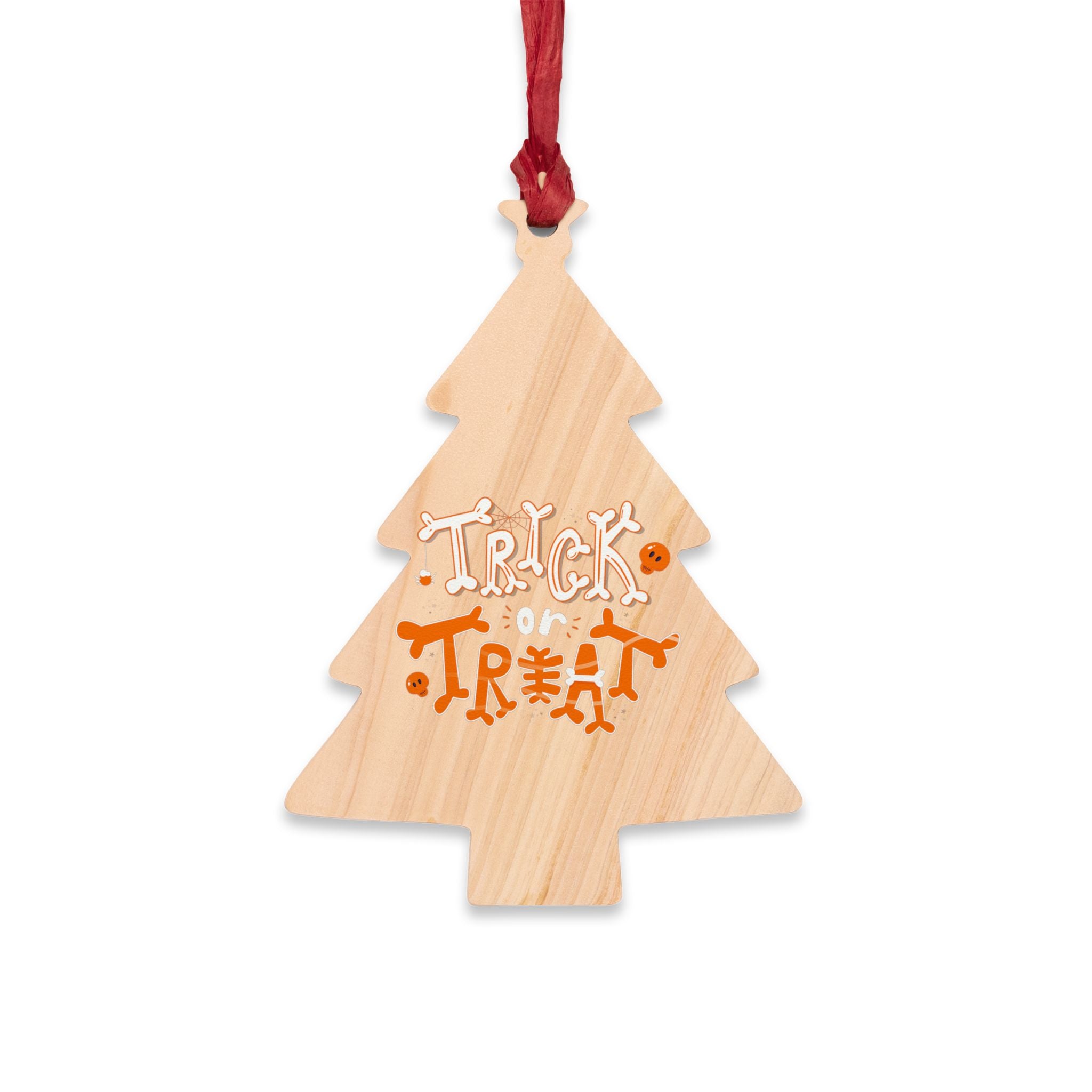 Halloween Trick or Treat | Wooden Ornaments