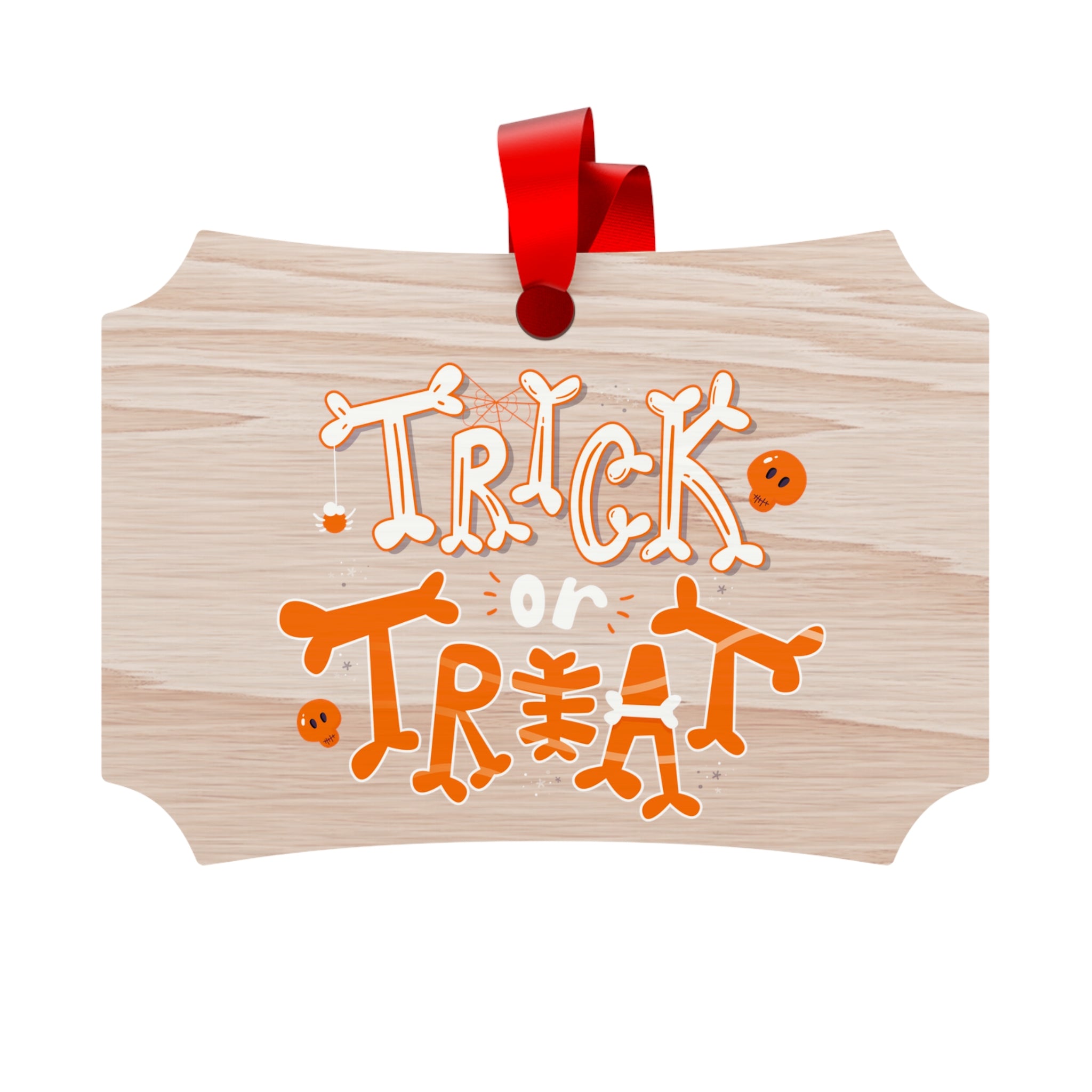 Halloween Trick or Treat | Plywood Ornaments