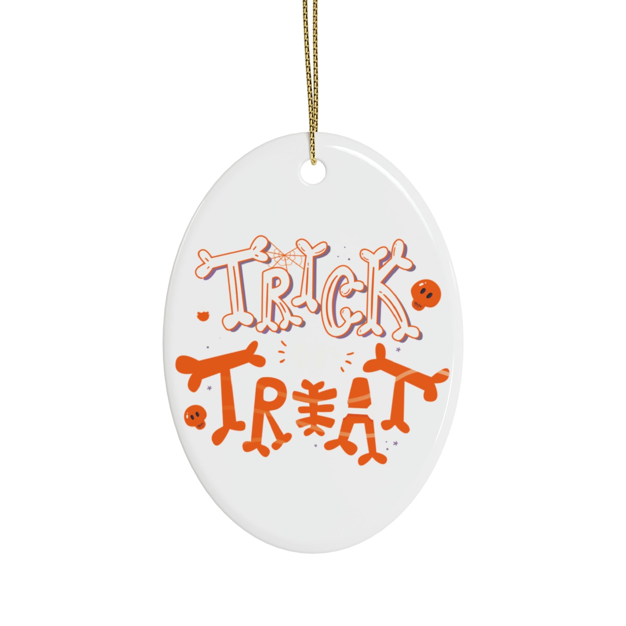 Halloween Trick or Treat | Ceramic Ornaments