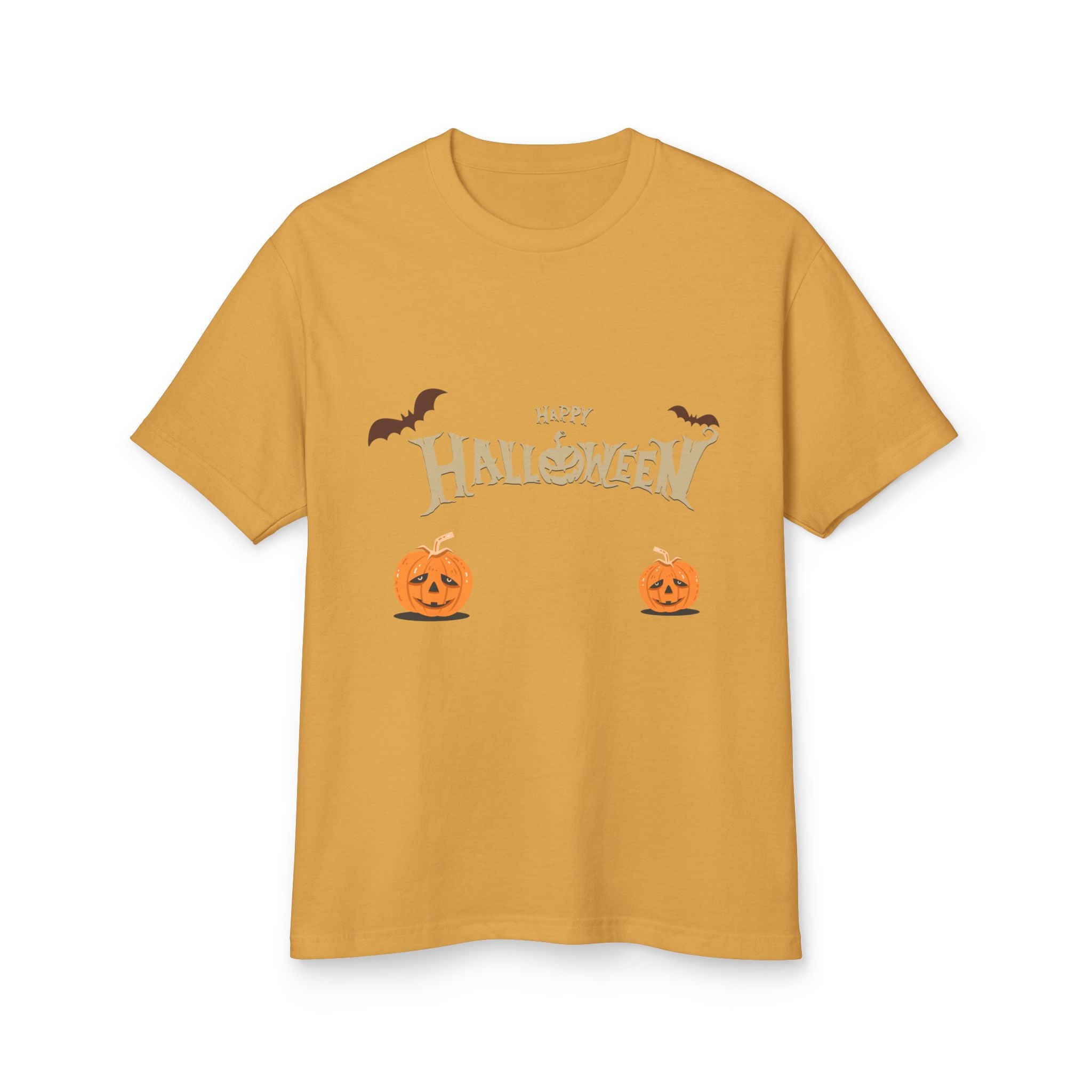 Halloween with Pumpkins | Unisex Garment-Dyed Heavyweight Cotton Tee