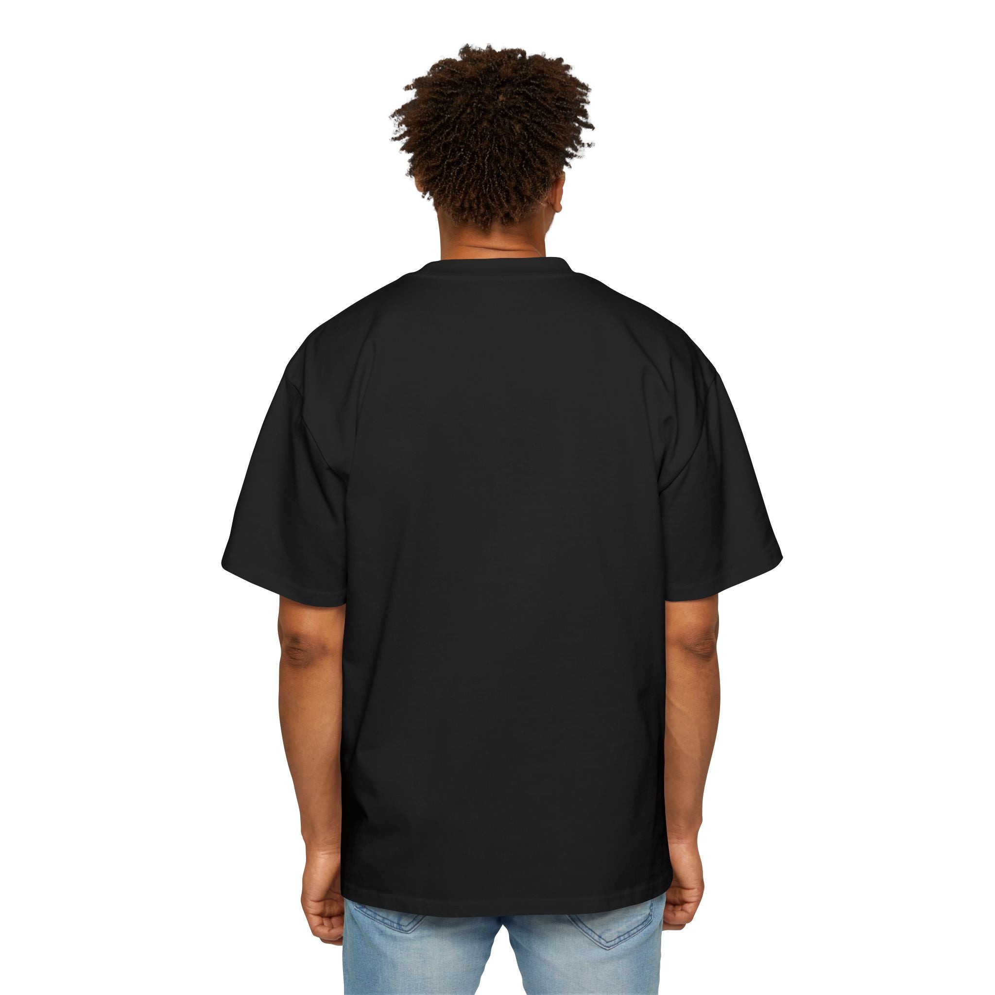 Happy Christmas Family | Men's Heavy Oversized Tee