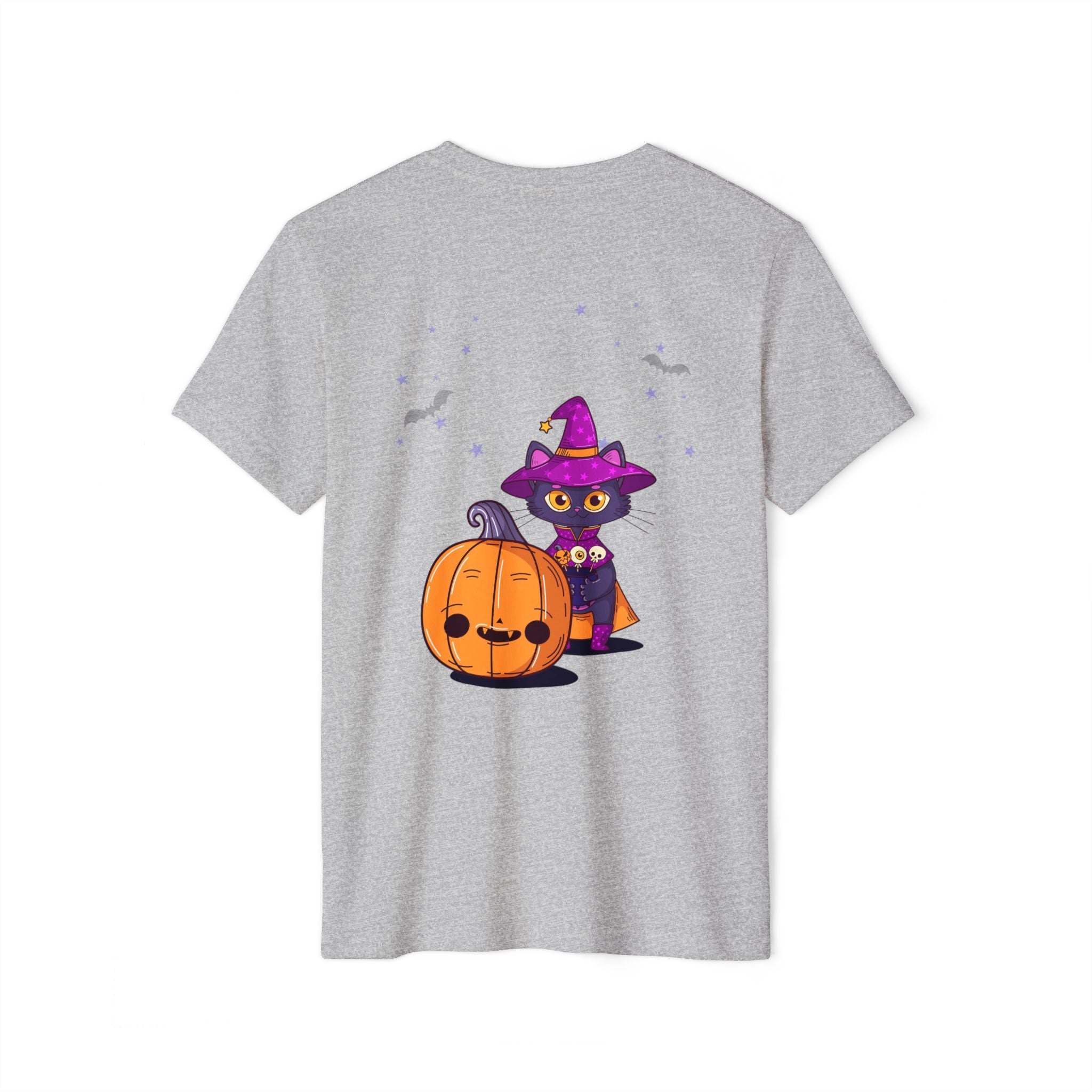 Halloween with Witch's Cats | Unisex Recycled Organic T-Shirt