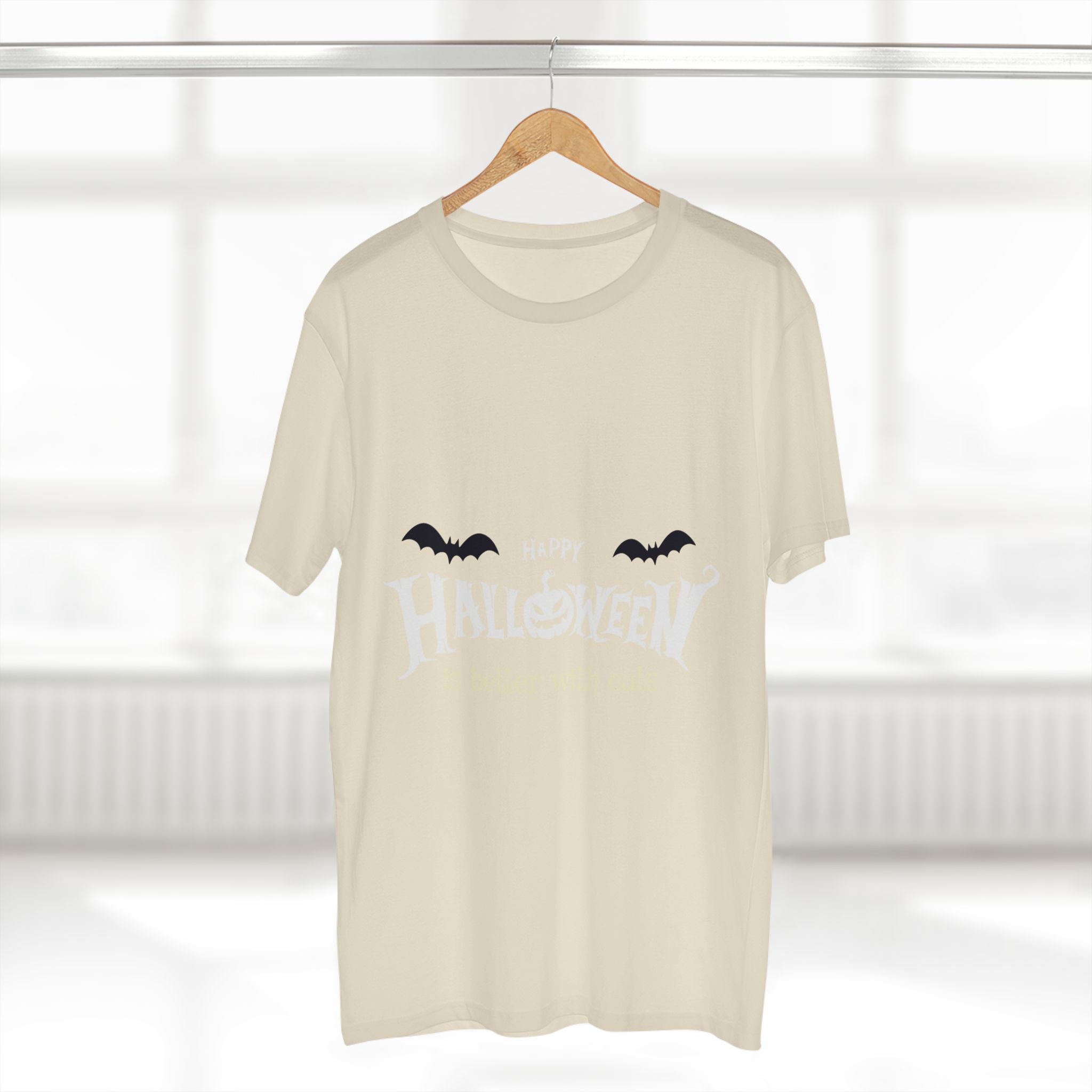 Halloween with Witch's Cats | Men's Staple Tee