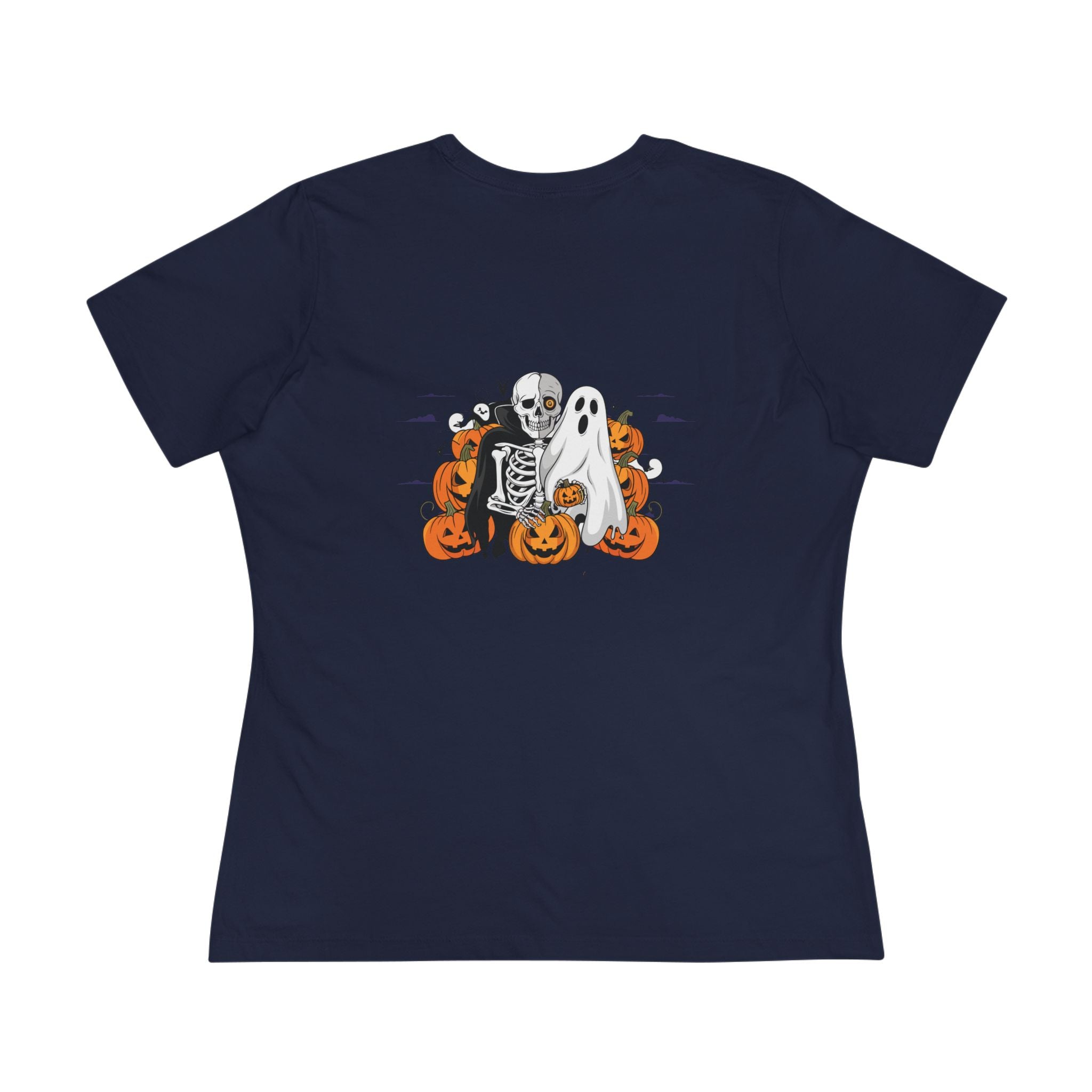 Halloween with Bats | Women's Cotton Tee