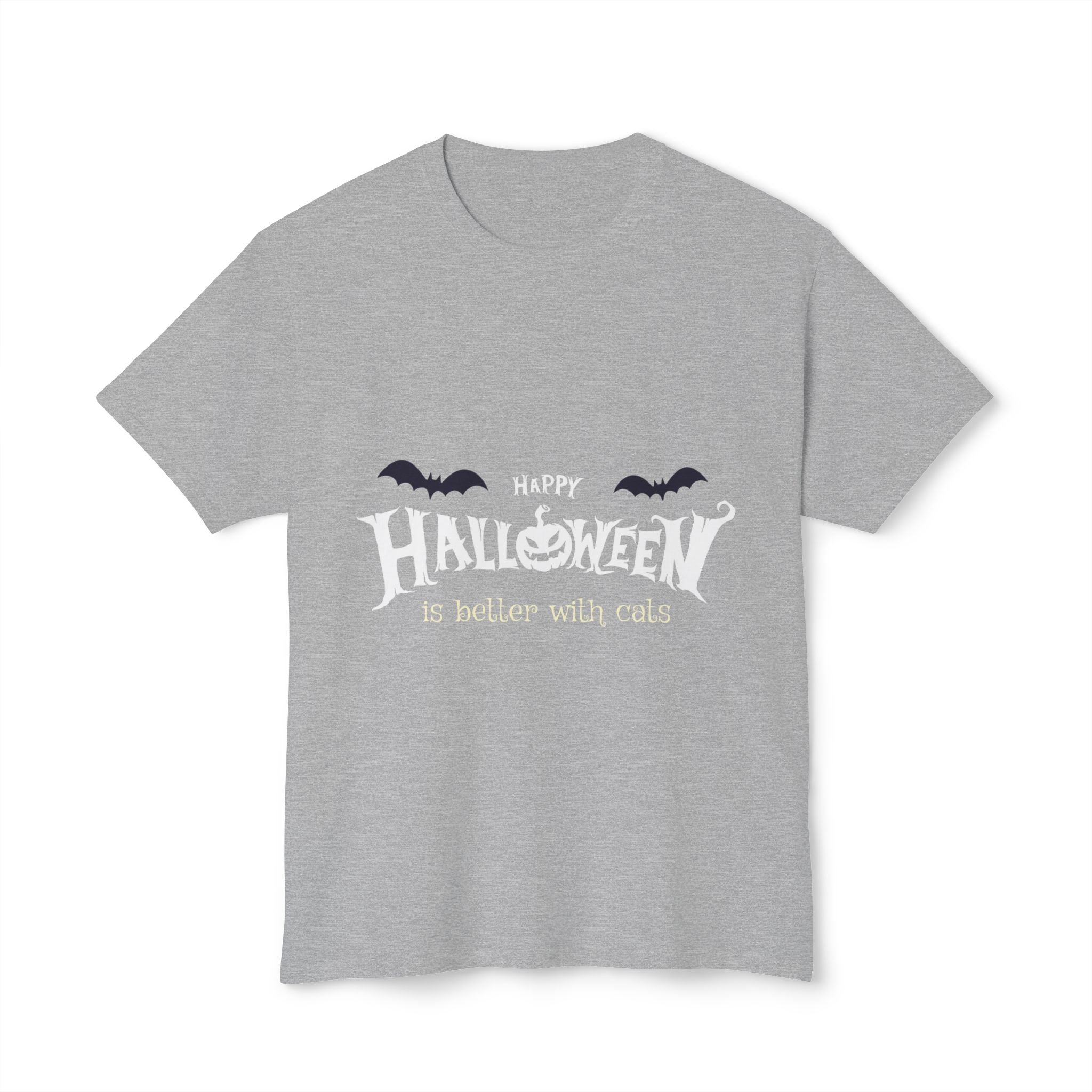Halloween with Witch's Cats | Unisex HD Cotton™ T-shirt