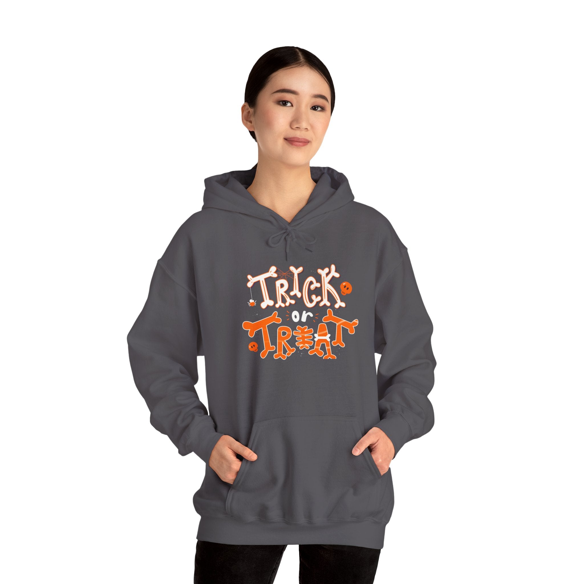Halloween Trick or Treat  | Unisex Heavy Blend Hooded Sweatshirt