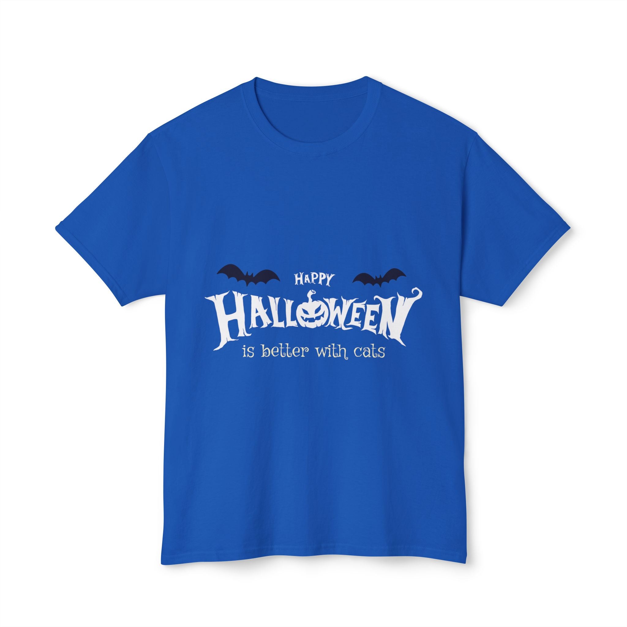 Halloween with Witch's Cats | Unisex HD Cotton™ T-shirt