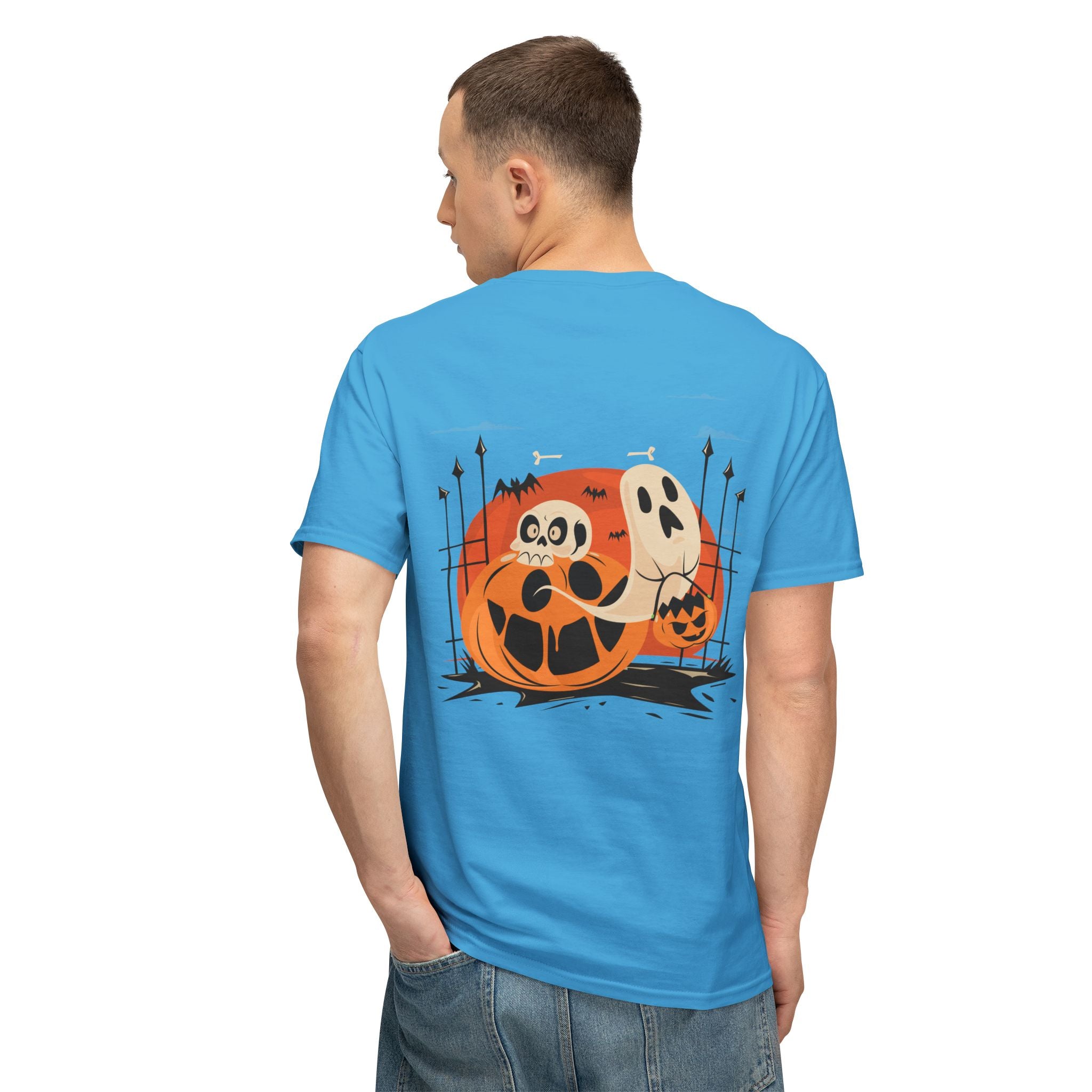 Halloween with Pumpkins | Unisex HD Cotton™ T-shirt