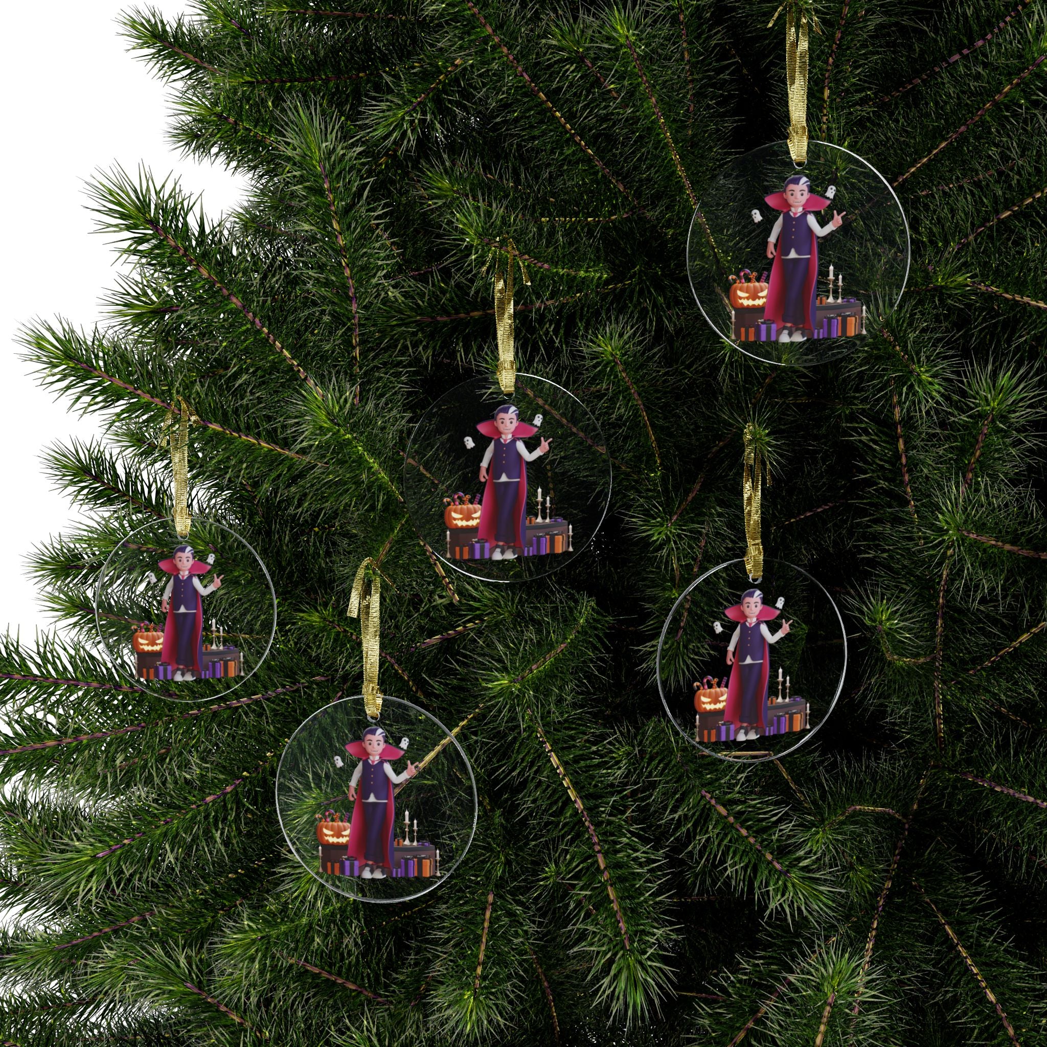 Vampire’s Halloween Gift Surprise | Acrylic Ornaments