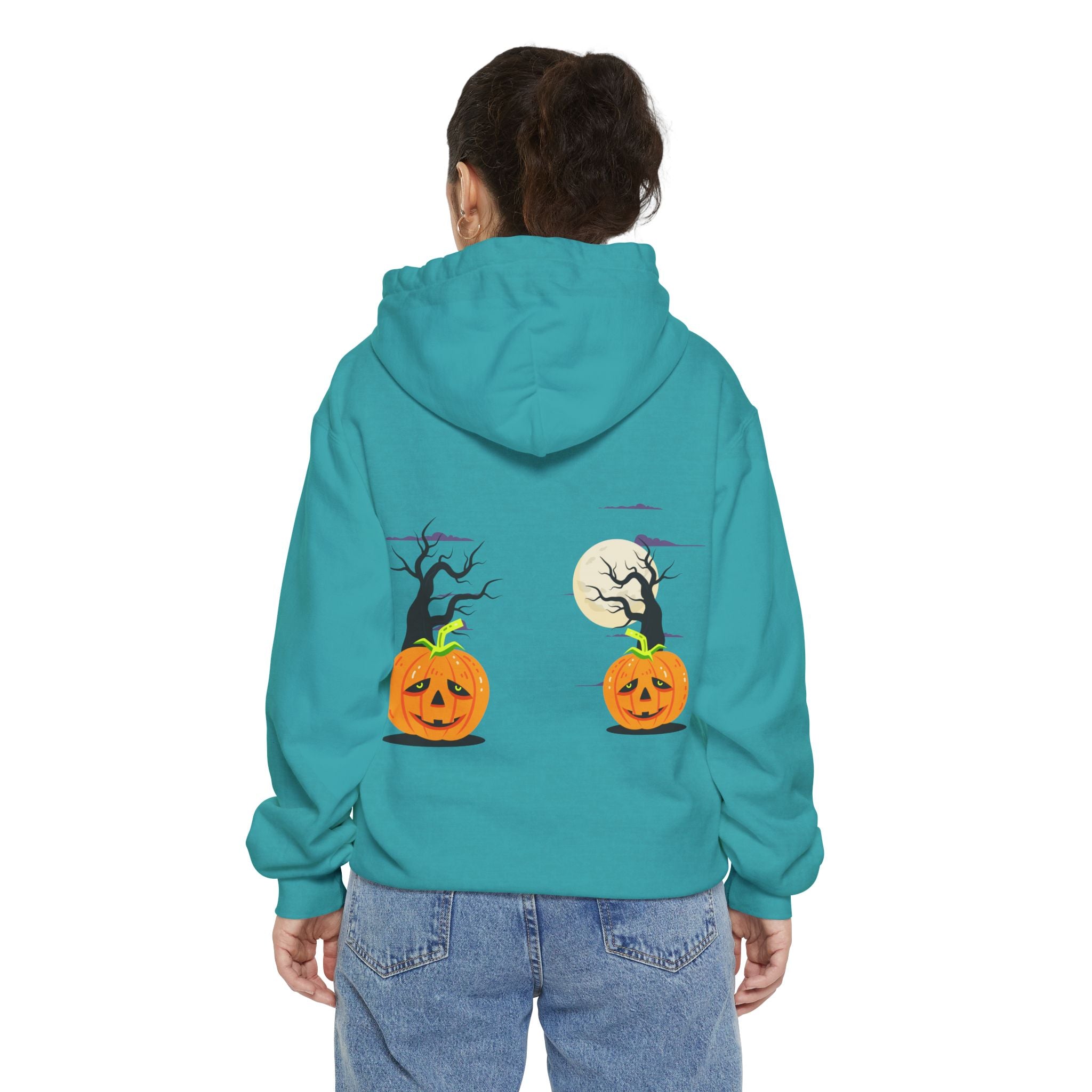 Halloween is Better with Cats | Unisex Garment-Dyed Hoodie