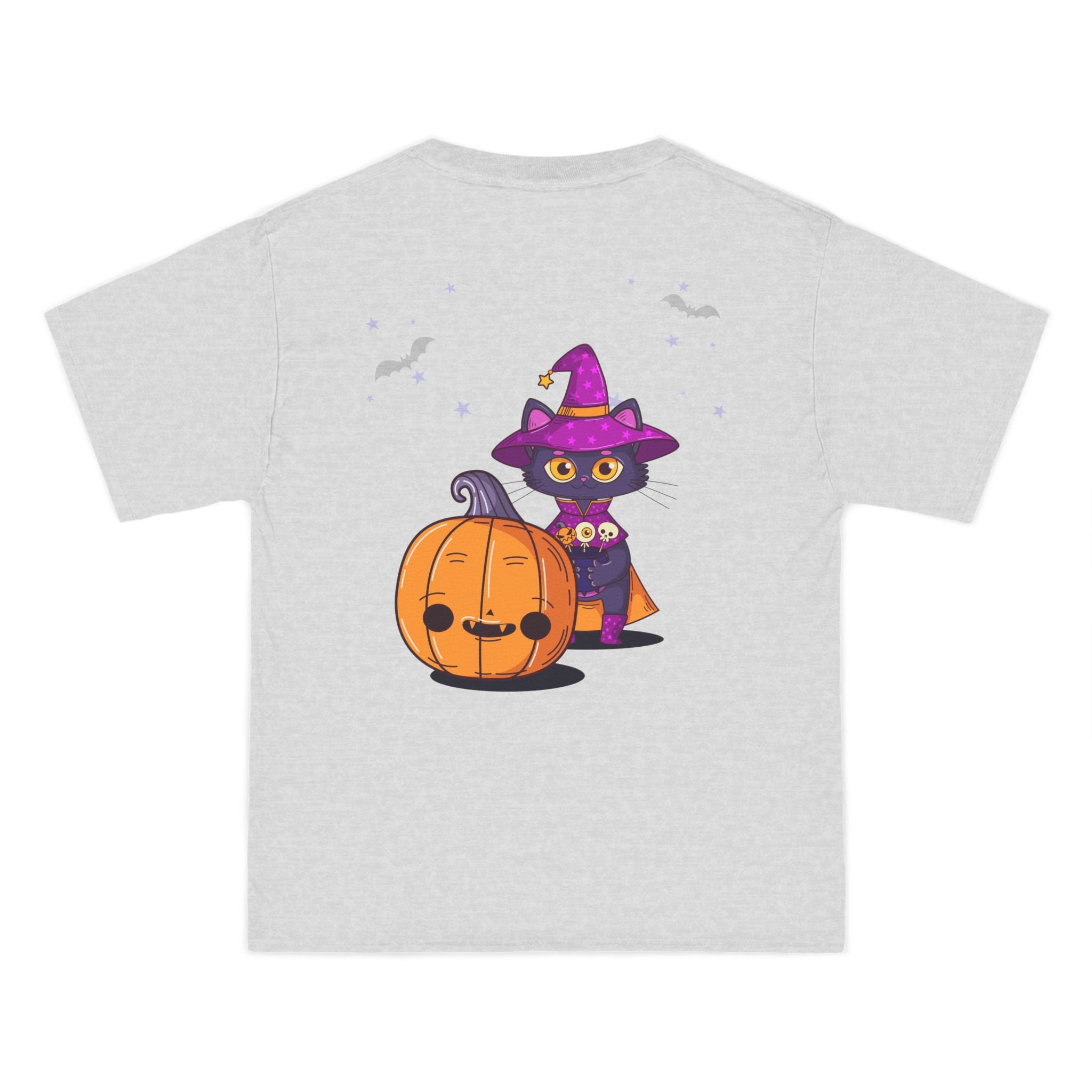 Halloween with Witch's Cats | Beefy-T®  Short-Sleeve T-Shirt