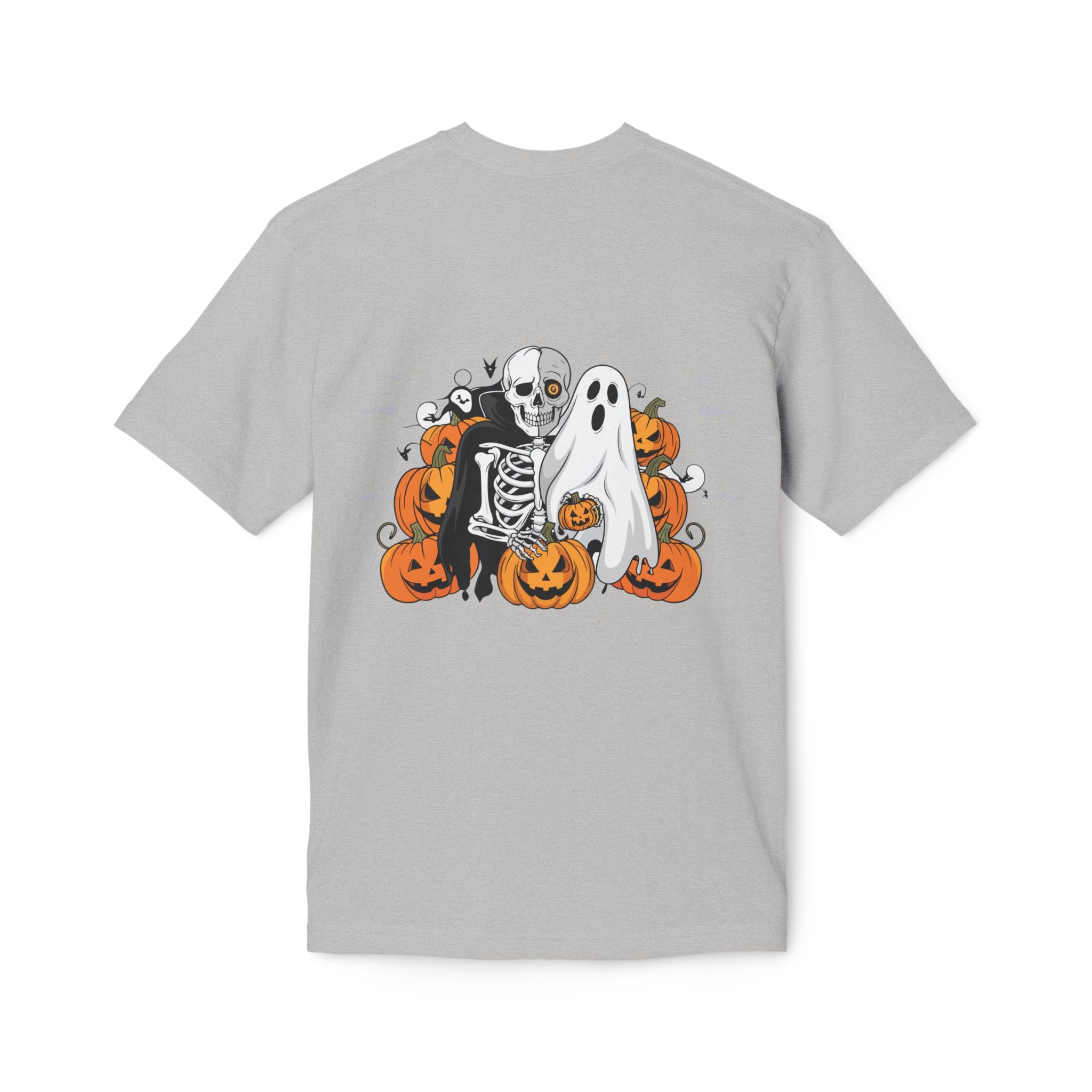 Halloween with Bats | Unisex Midweight T-shirt, Made in US
