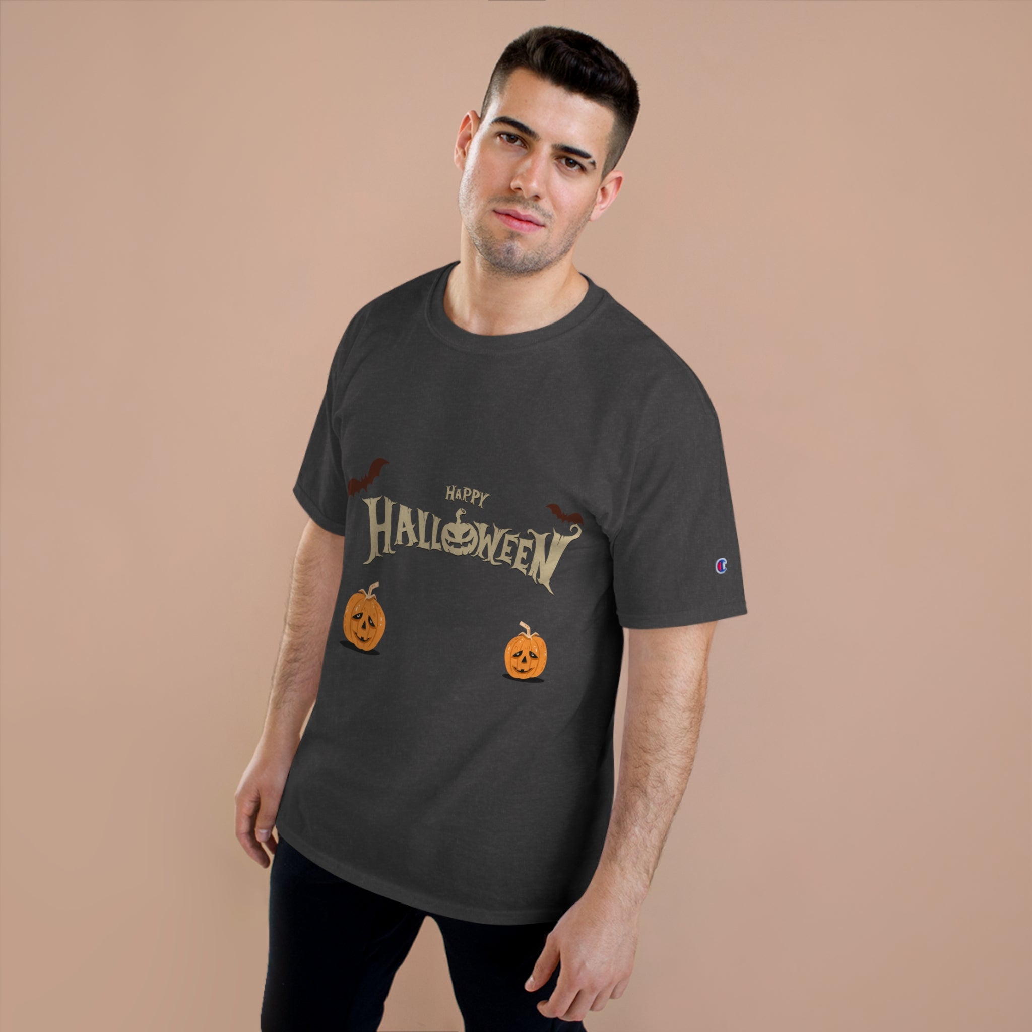 Halloween with Pumpkins | Champion T-Shirt