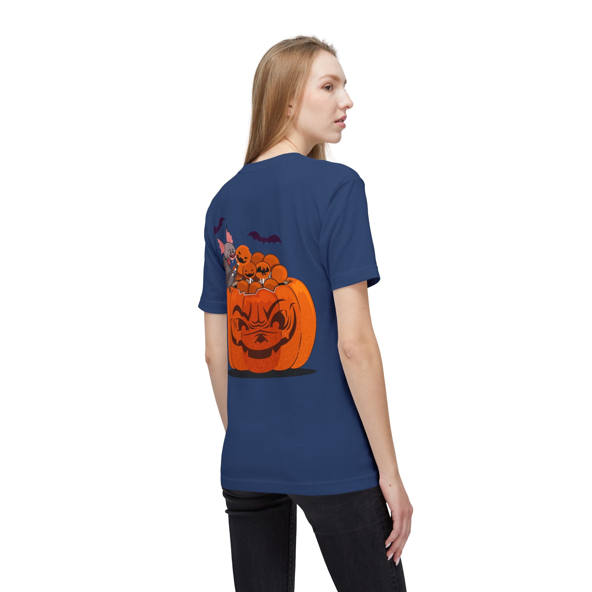 Halloween Trick or Treat | Unisex Midweight T-shirt, Made in US