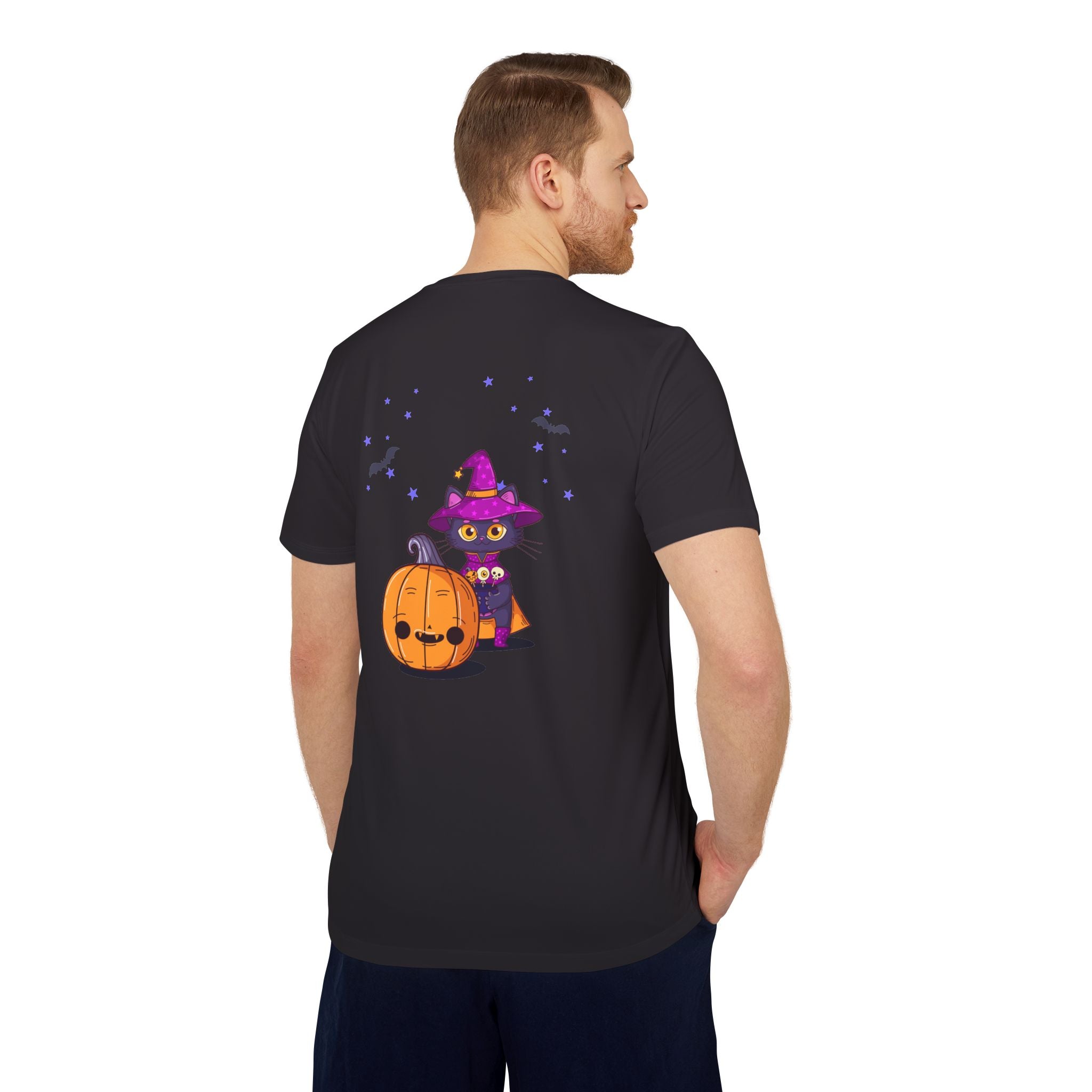 Halloween with Witch's Cats | adidas Unisex Sport T-shirt