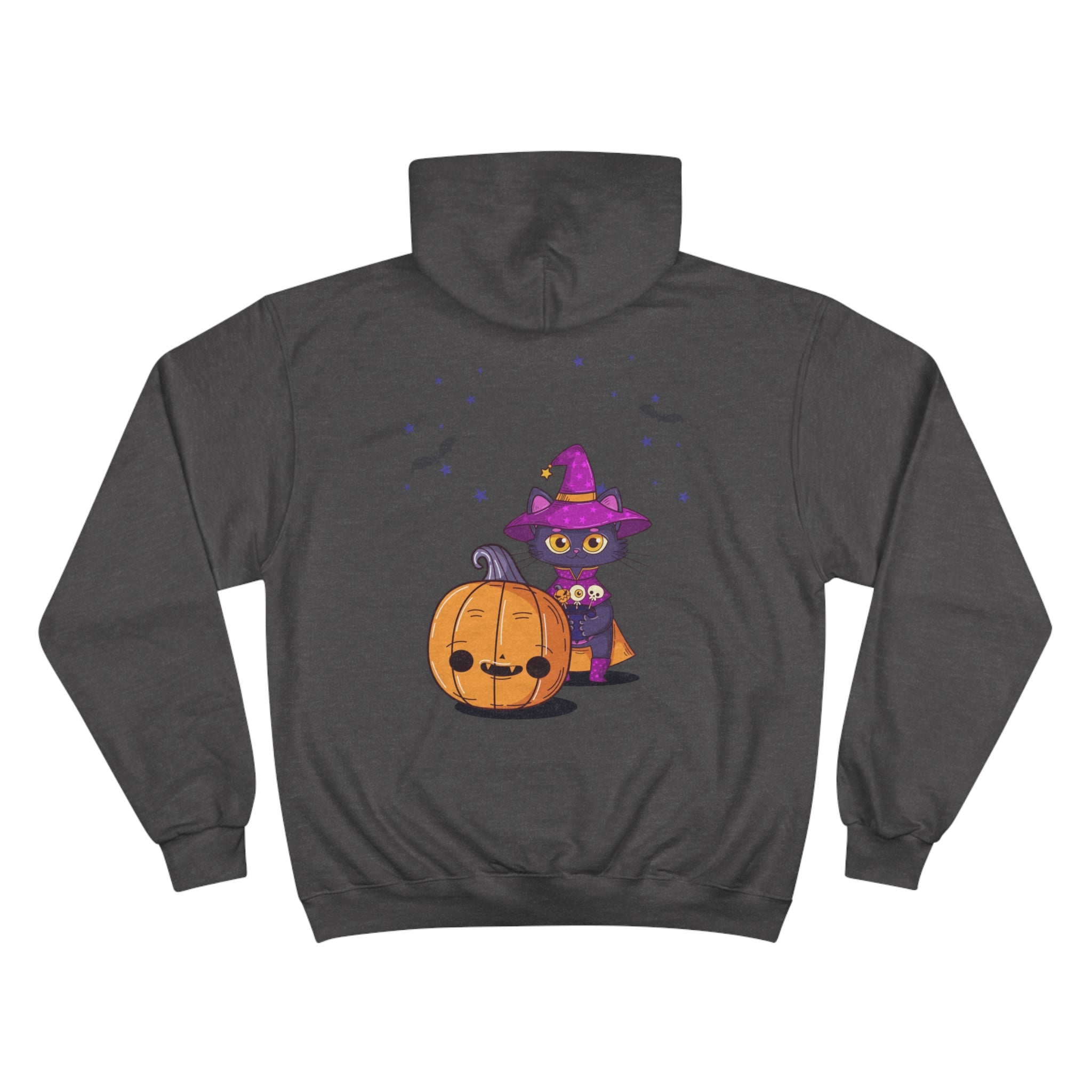 Halloween with Witch's Cats | Champion Hoodie