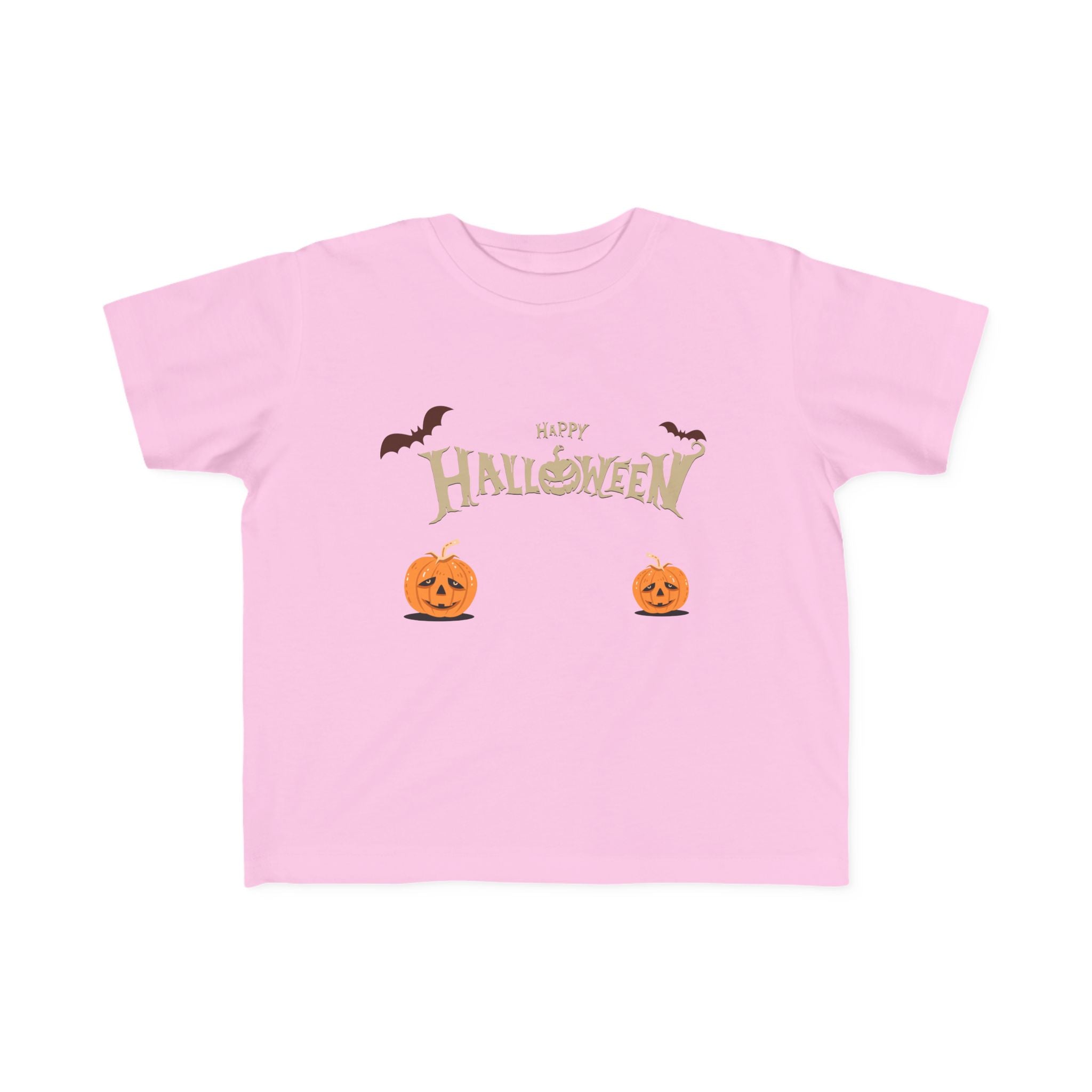 Halloween with Pumpkins | Toddler's Fine Jersey Tee