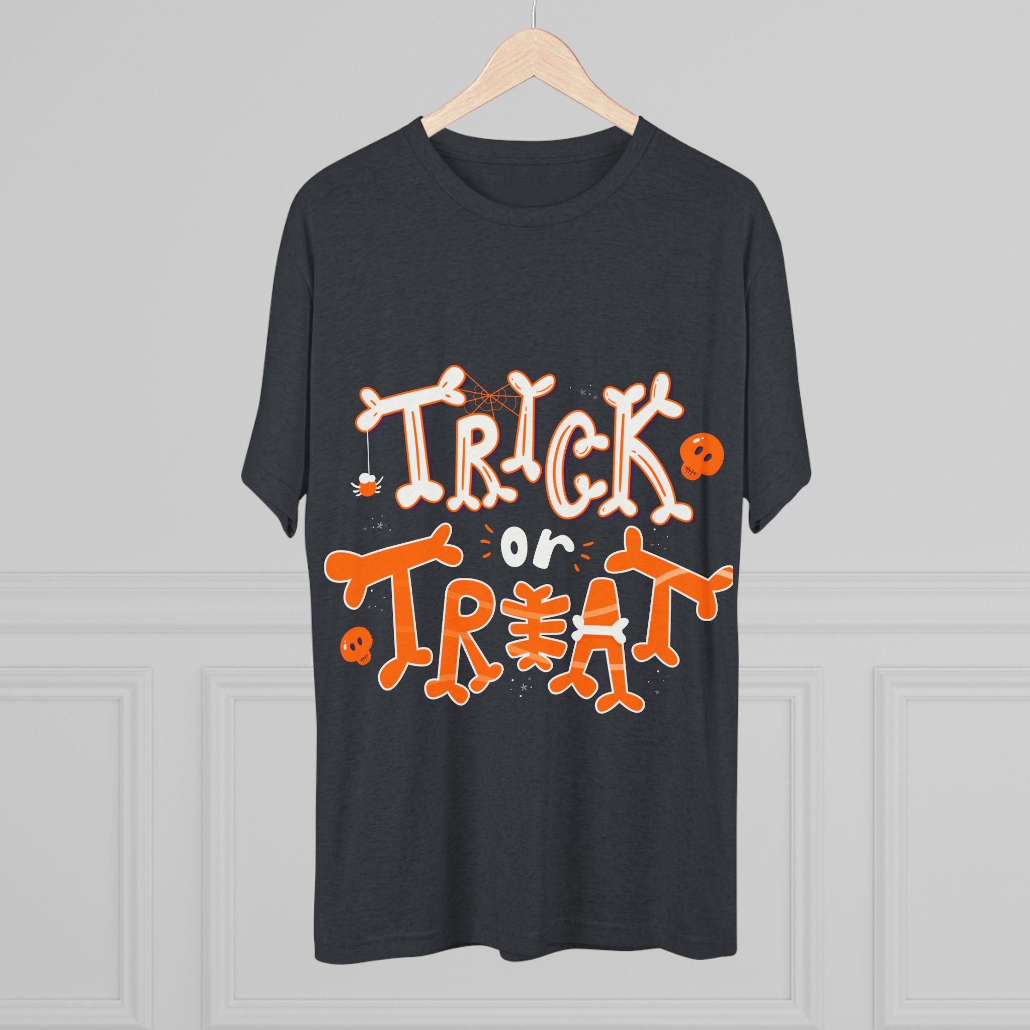 Halloween Trick or Treat | Unisex Tri-Blend Crew Tee