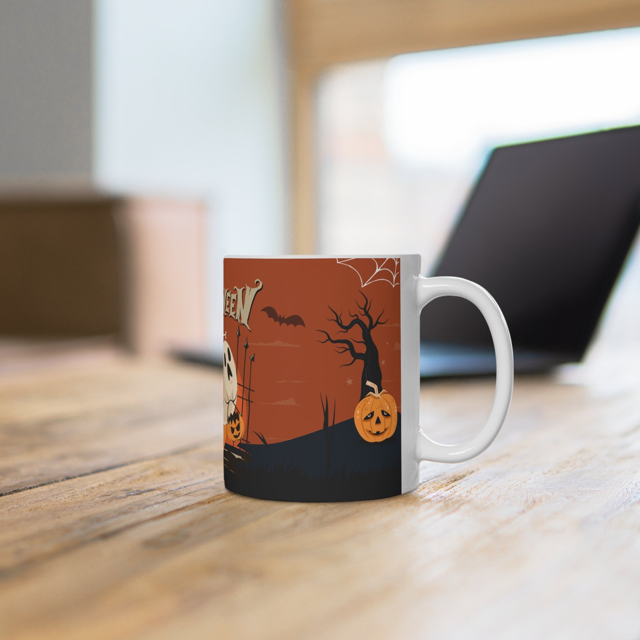 Happy Halloween with Pumpkin | Ceramic Mug
