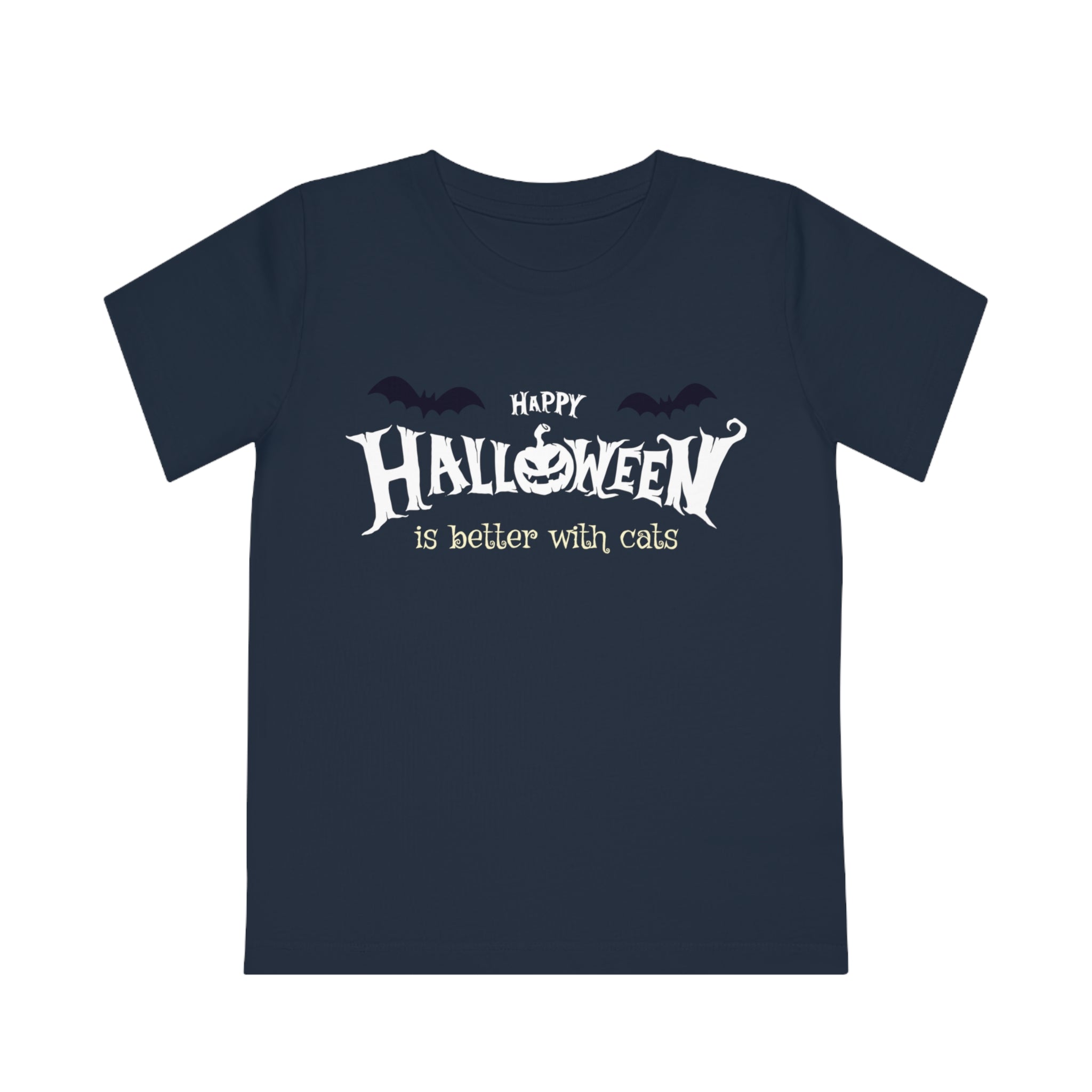 Halloween with Witch's Cats | Kids' Creator T-Shirt