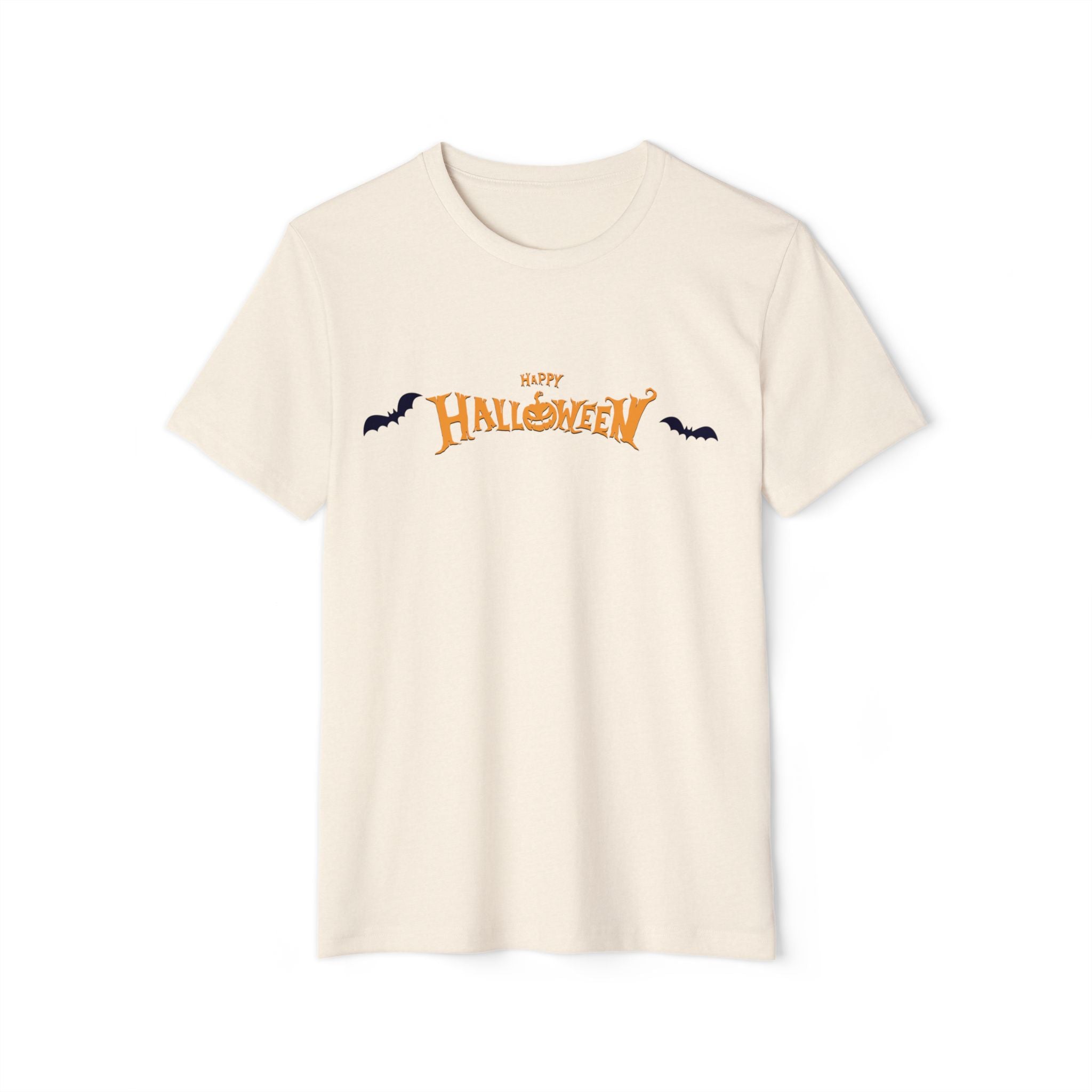 Halloween with Bats | Unisex Recycled Organic T-Shirt
