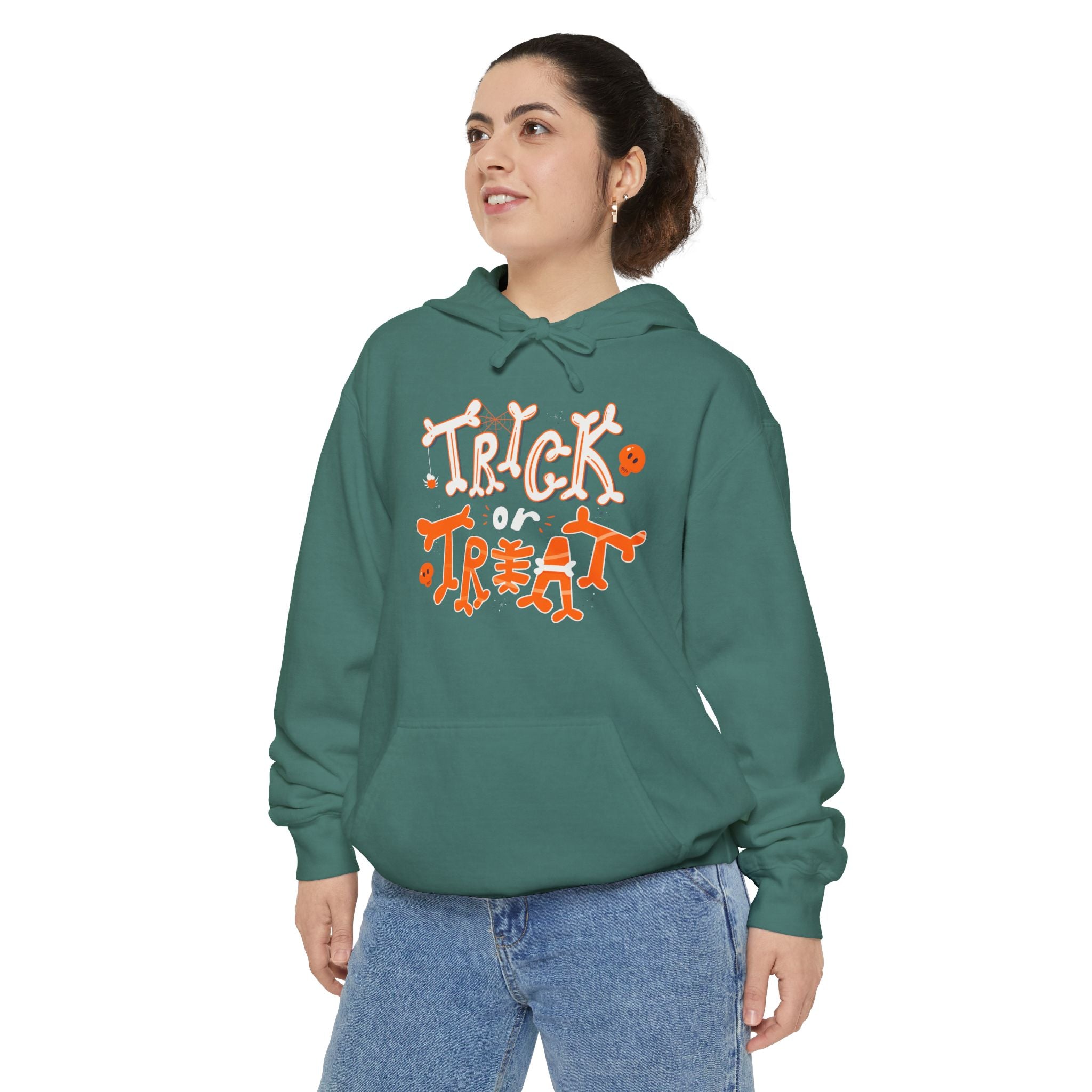 Halloween Trick or Treat | Unisex Garment-Dyed Hoodie