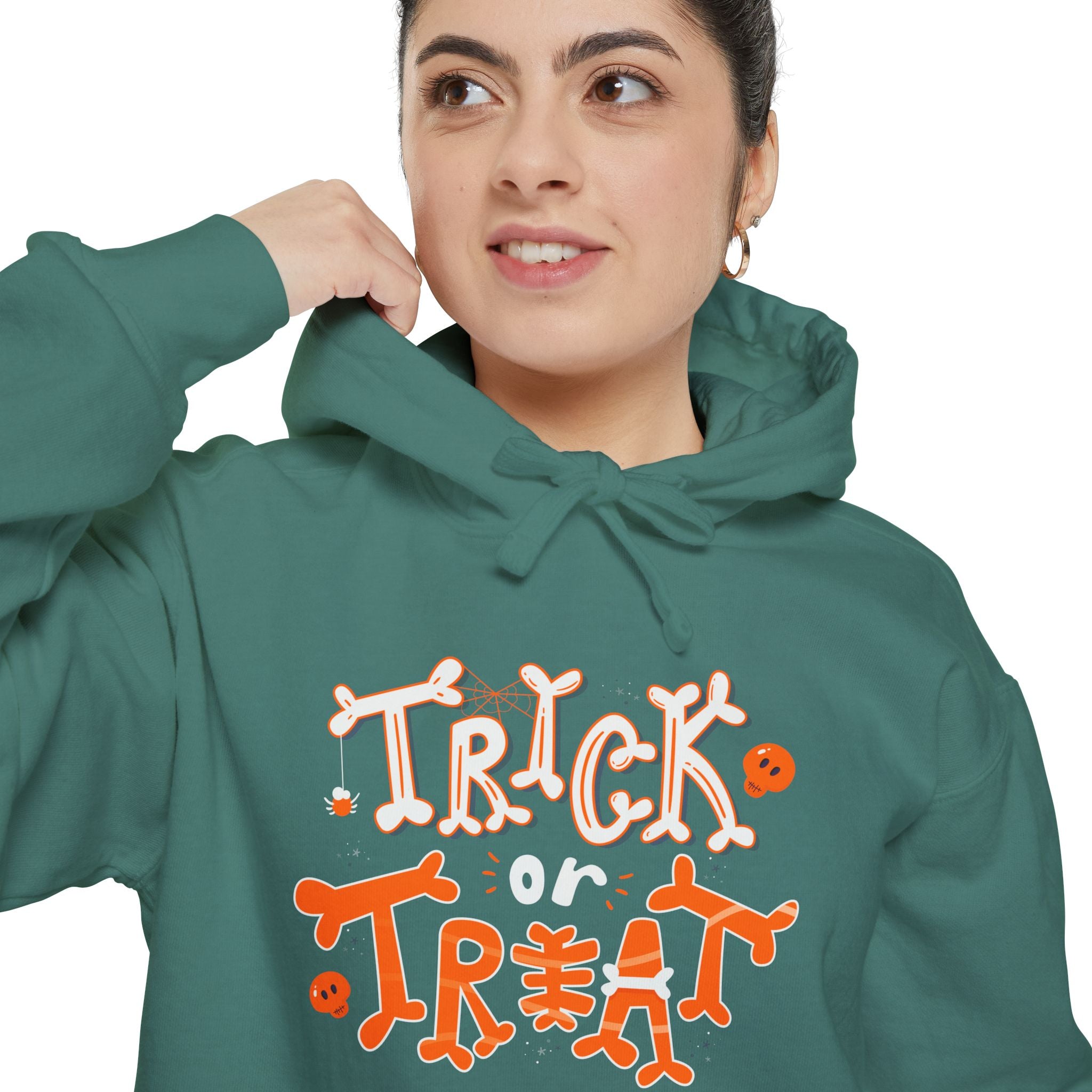 Halloween Trick or Treat | Unisex Garment-Dyed Hoodie