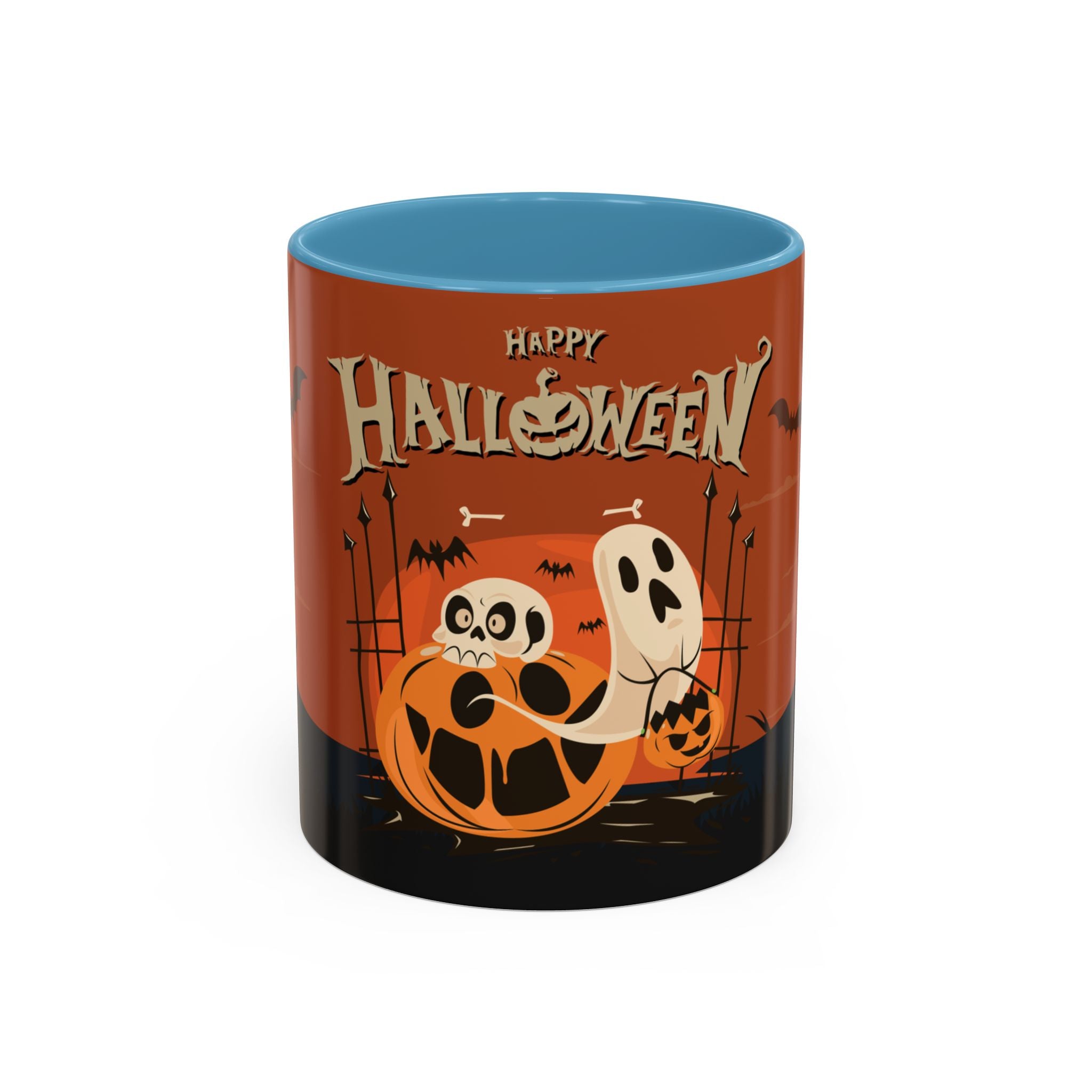 Happy Halloween with Pumpkin | Accent Coffee Mug