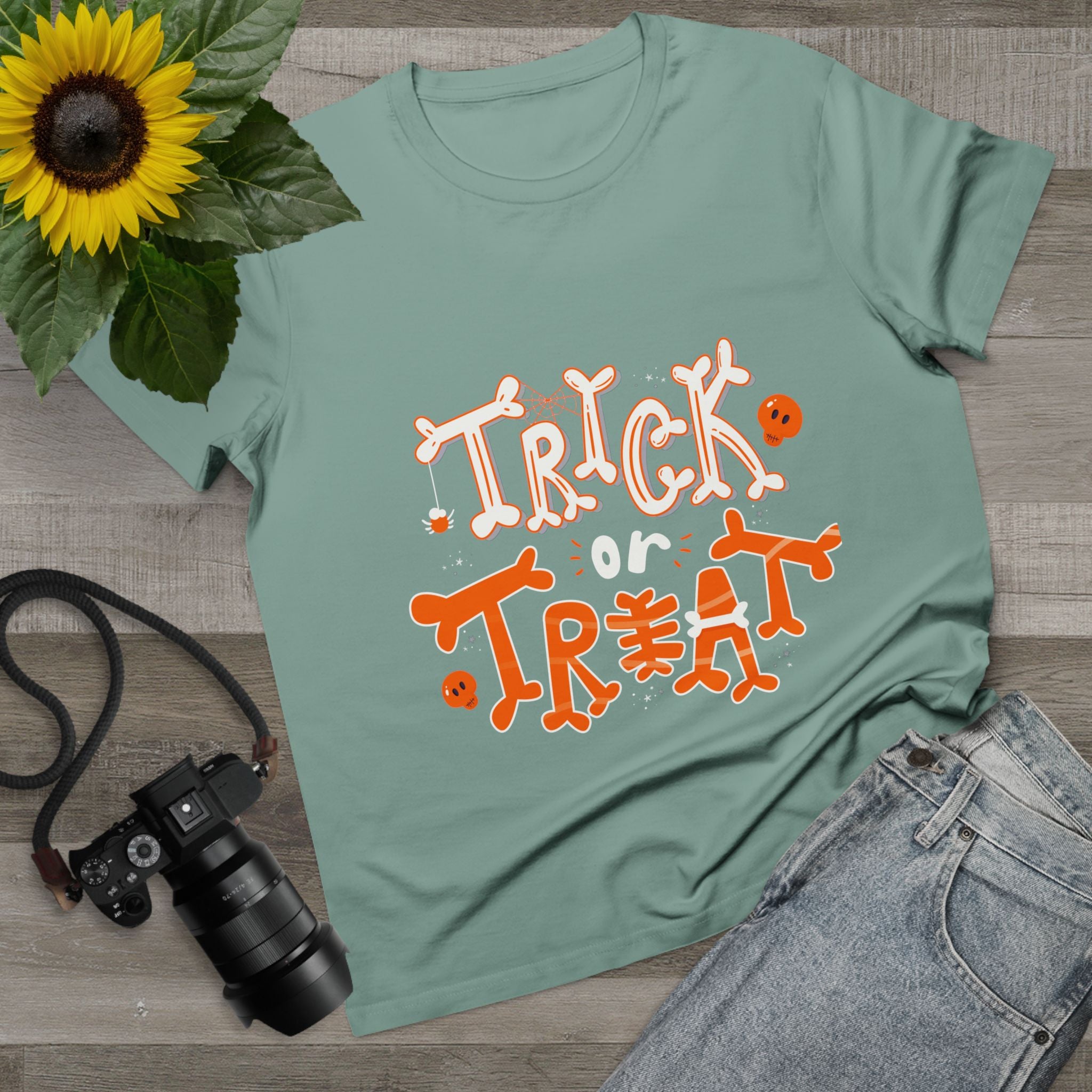 Halloween Trick or Treat | Women’s Maple Tee