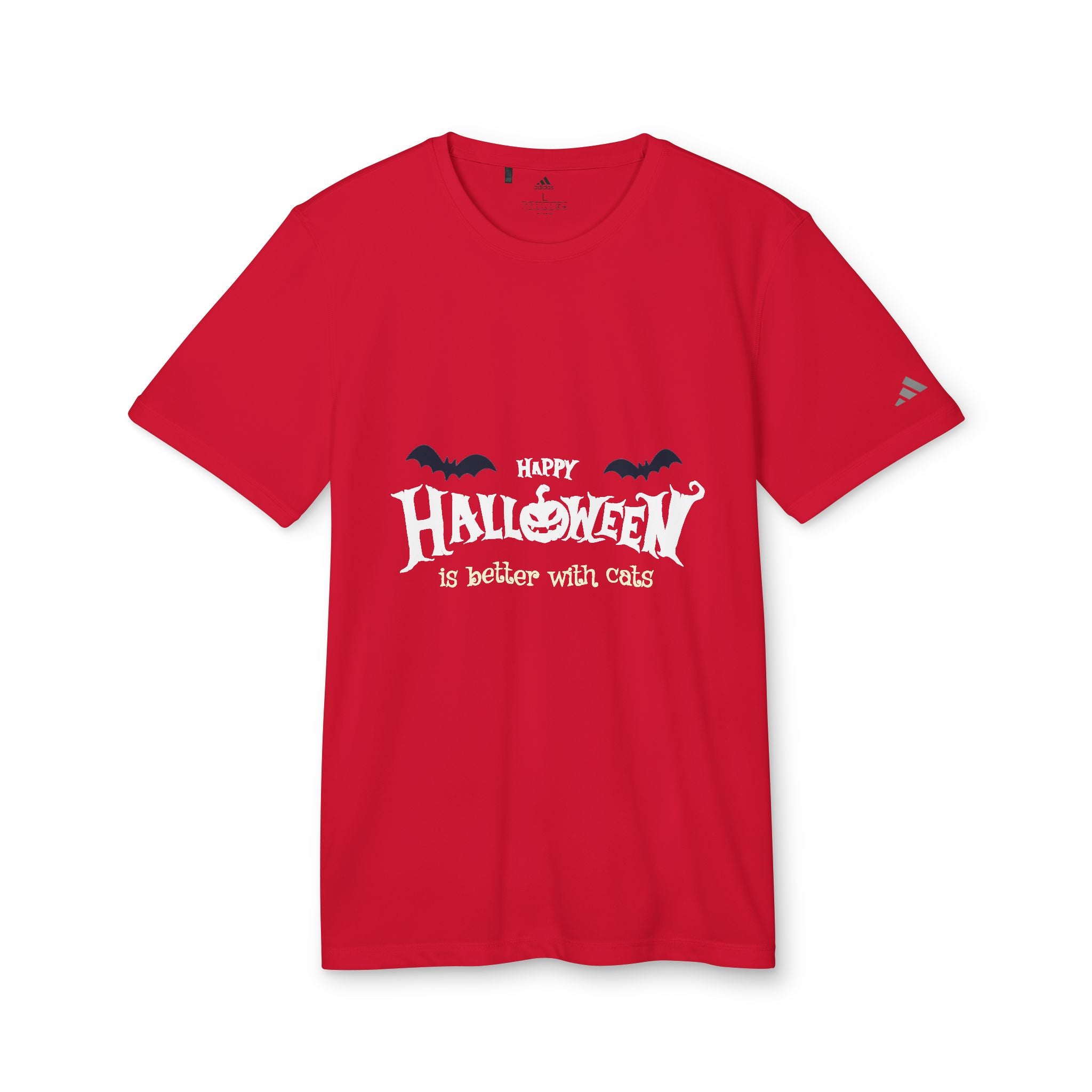 Halloween with Witch's Cats | adidas Unisex Sport T-shirt