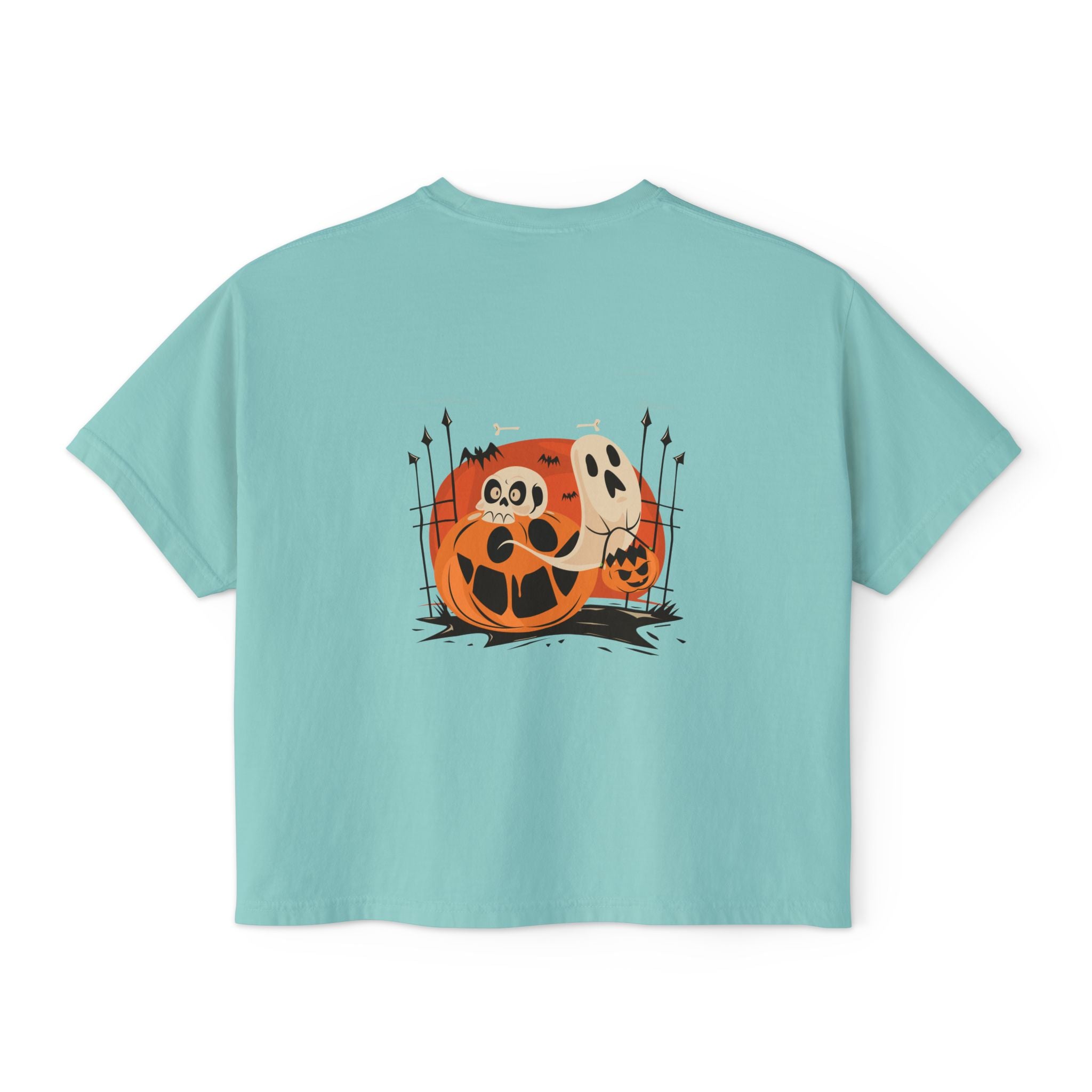 Halloween with Pumpkins | Women's Boxy Tee