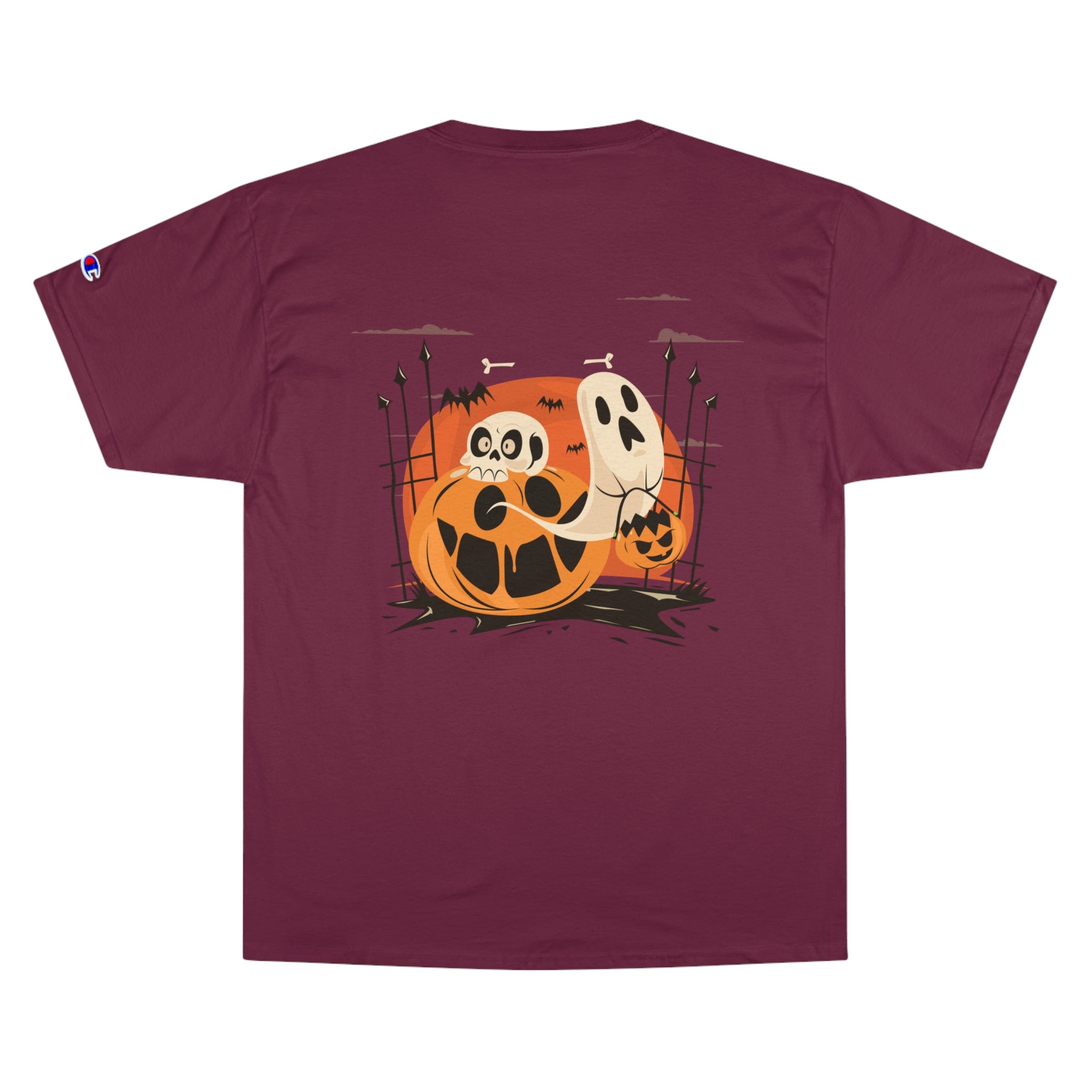 Halloween with Pumpkins | Champion T-Shirt