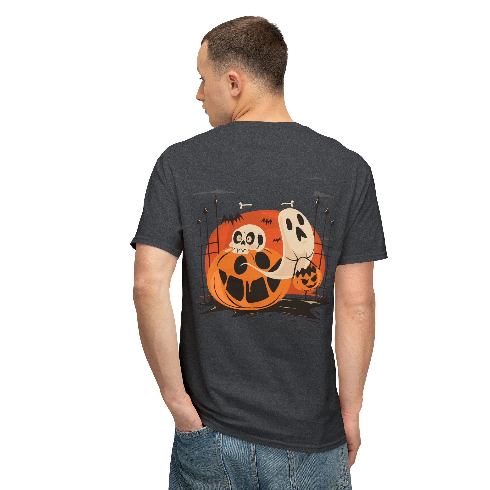 Halloween with Pumpkins | Unisex HD Cotton™ T-shirt
