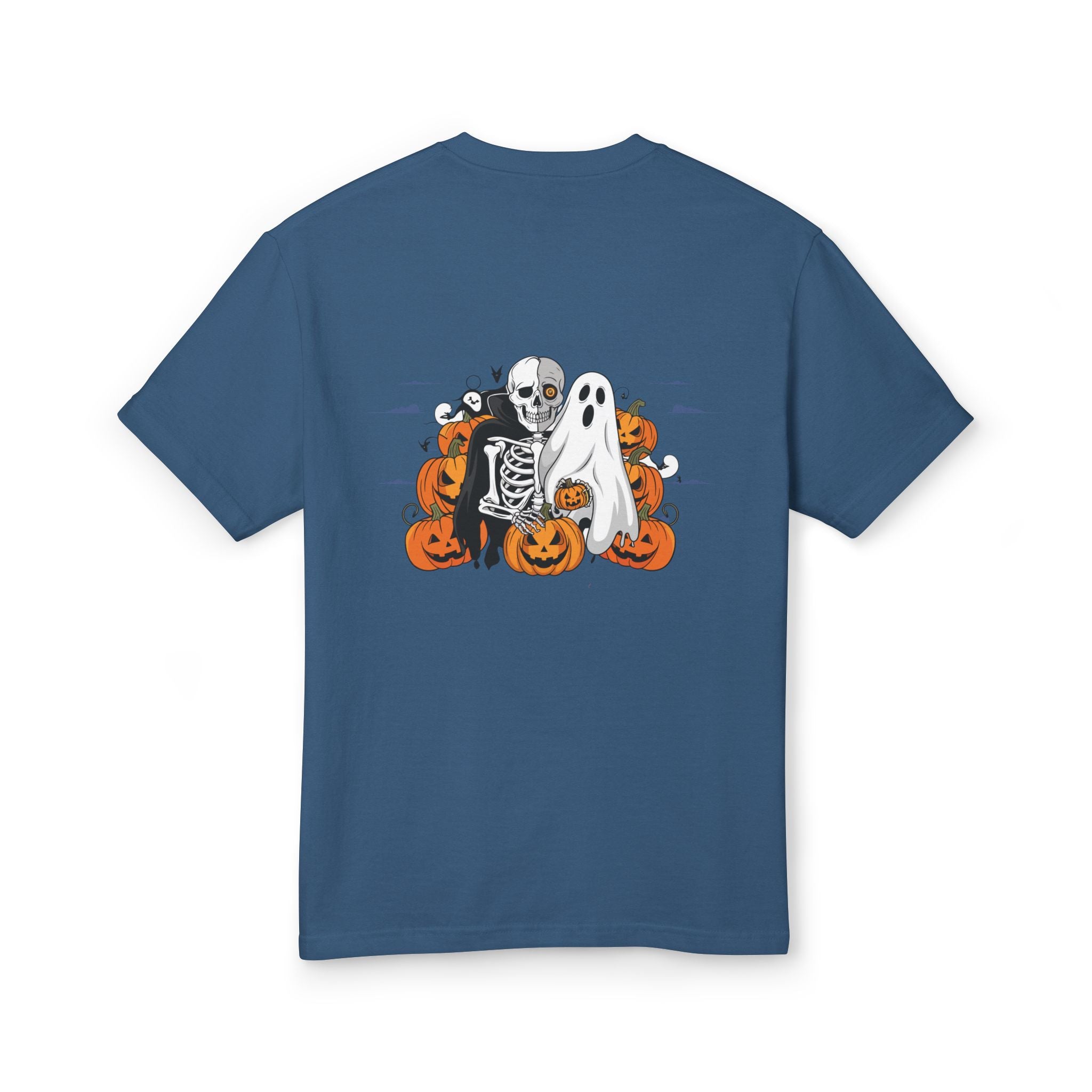 Halloween with Bats | Unisex Garment-Dyed Heavyweight Cotton Tee
