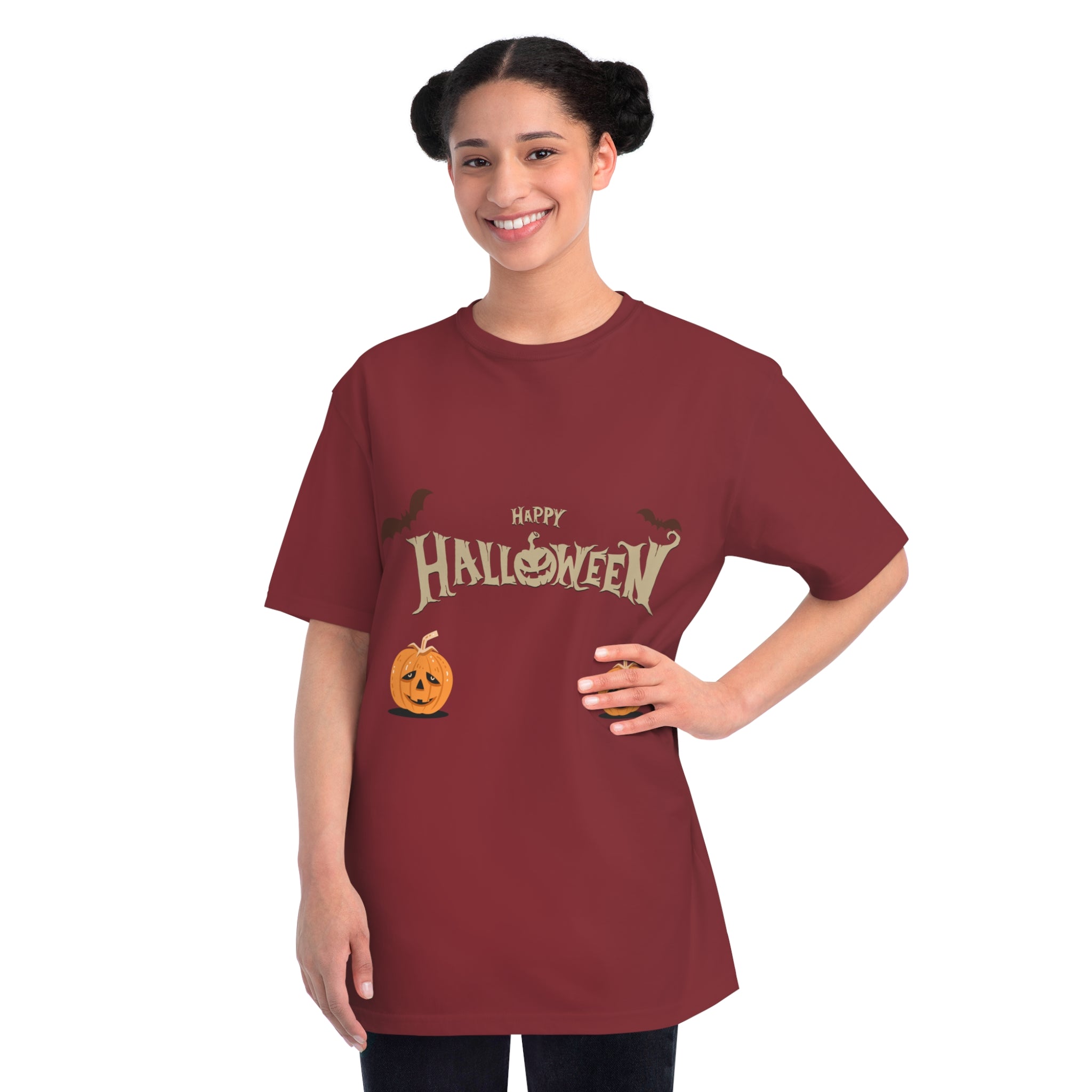 Halloween with Pumpkins | Organic Unisex Classic T-Shirt