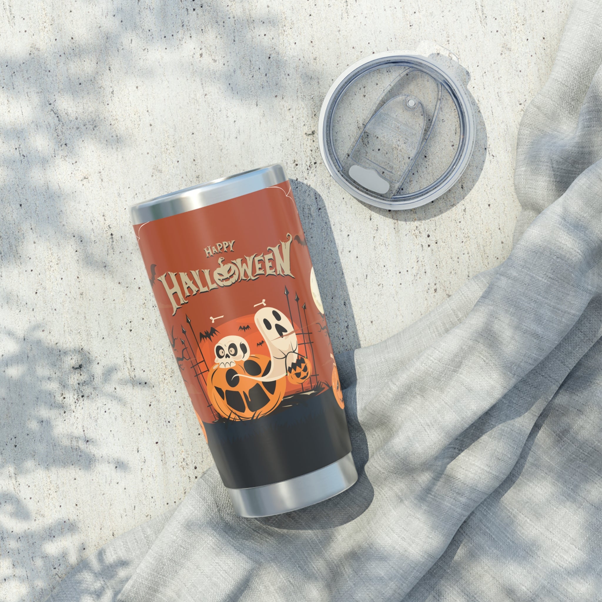 Happy Halloween with Pumpkin | Vagabond Tumbler