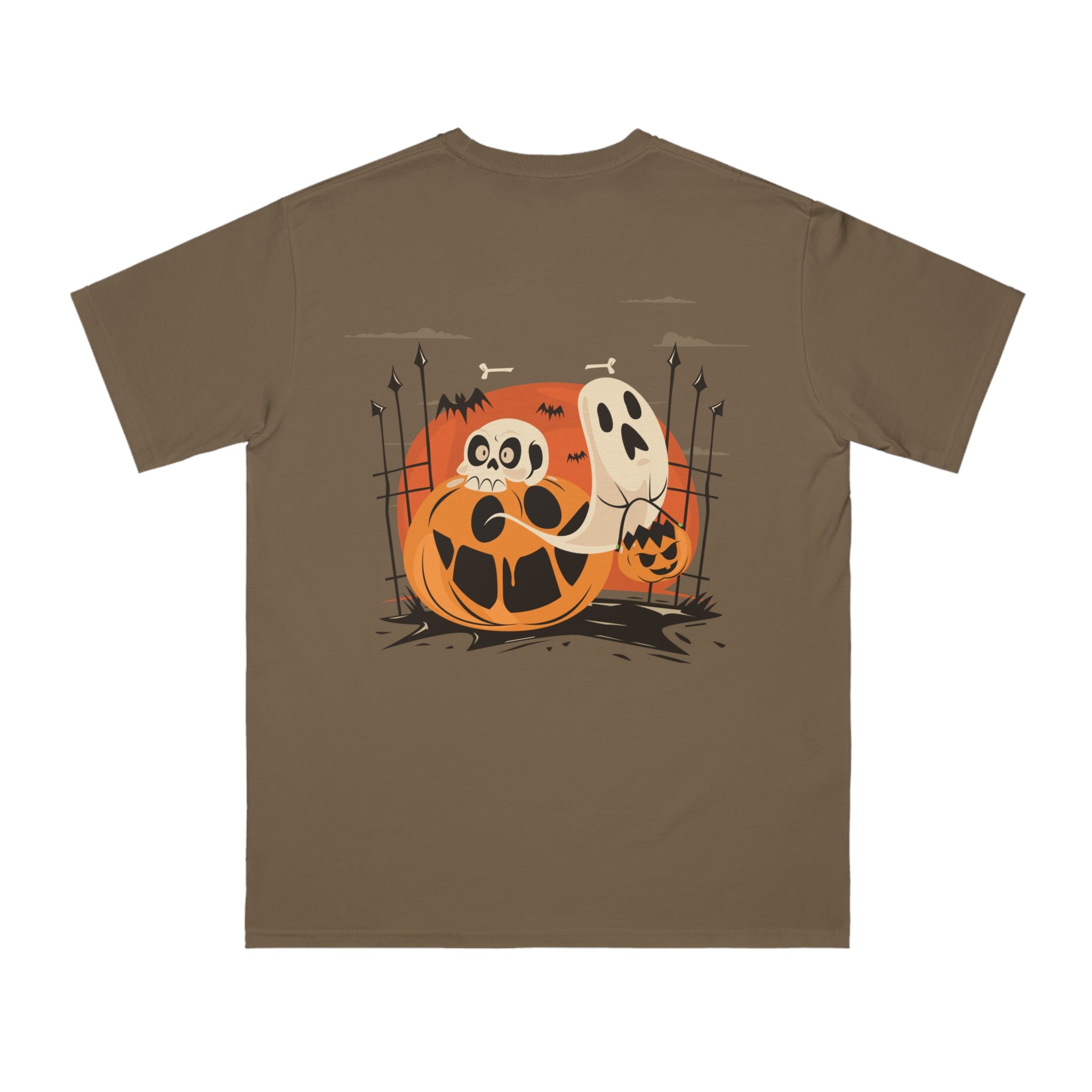 Halloween with Pumpkins | Organic Unisex Classic T-Shirt