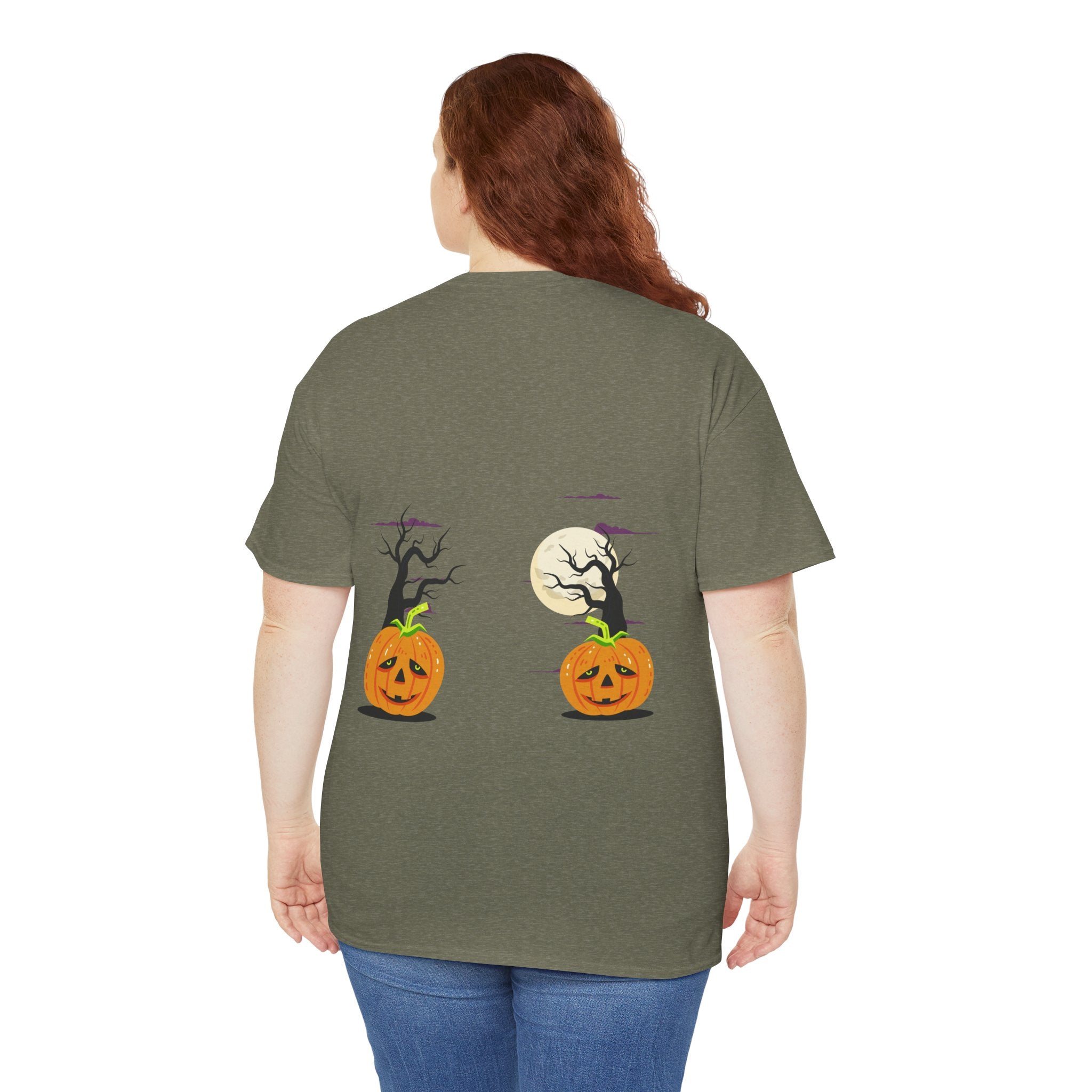 Halloween is Better with Cats | Unisex Heavy Cotton Tee