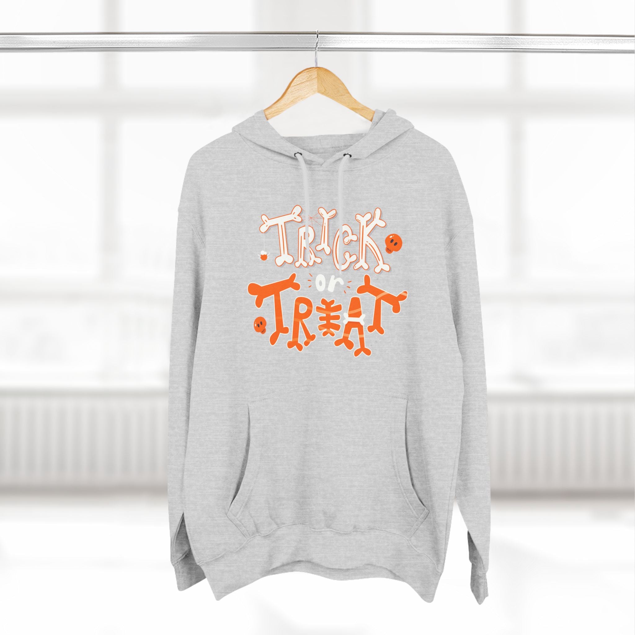 Halloween Trick or Treat | Three-Panel Fleece Hoodie