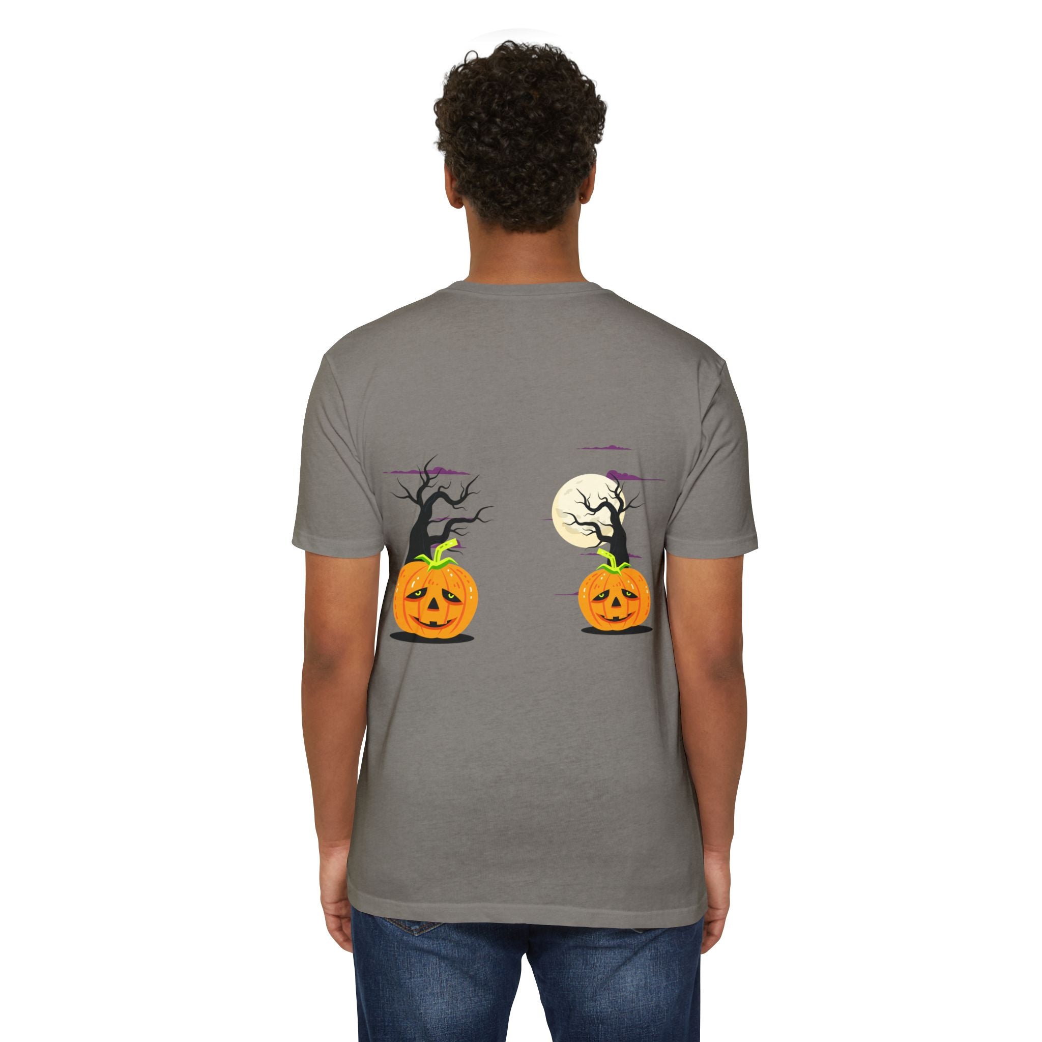 Halloween is Better with Cats | Unisex CVC Jersey T-shirt