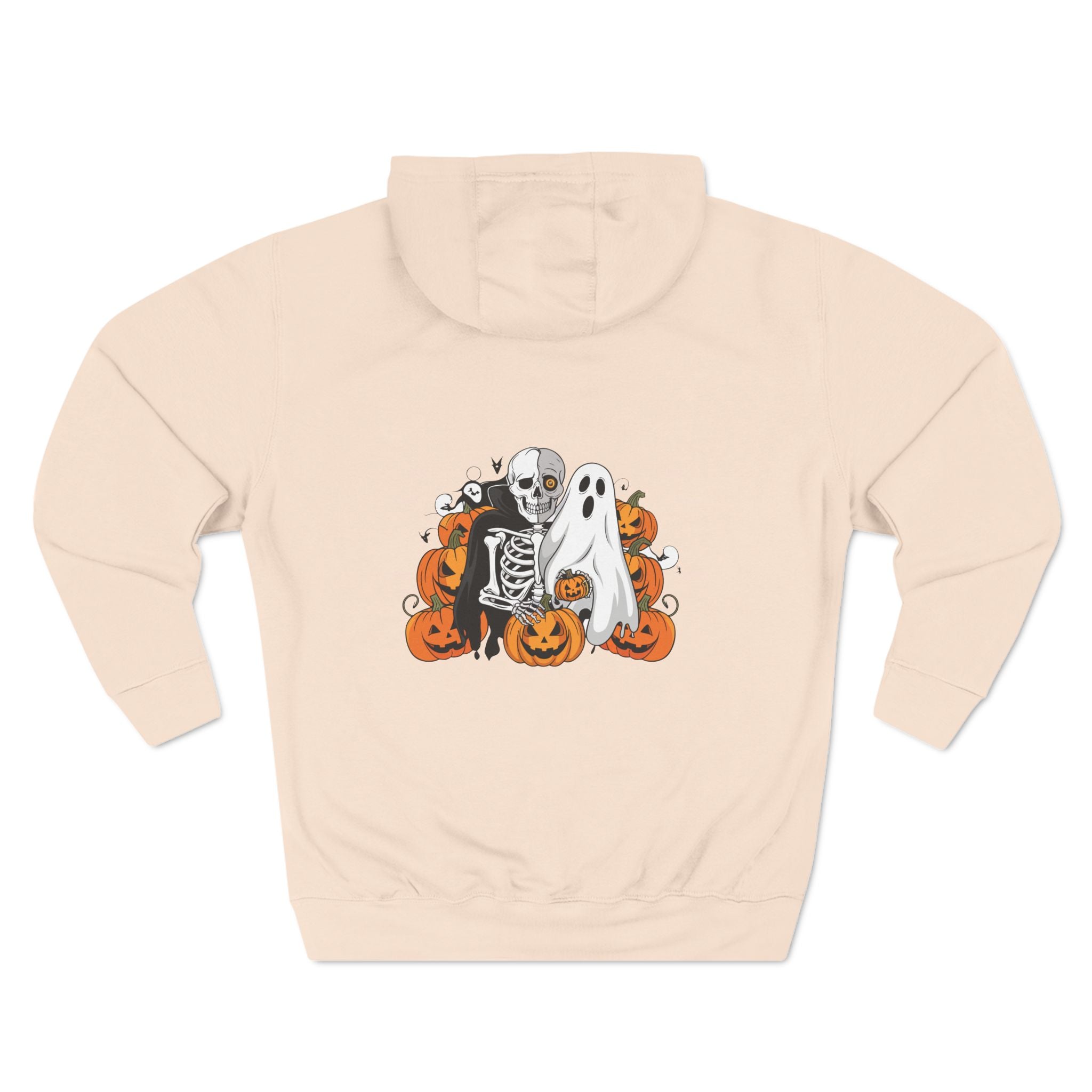 Halloween with Bats | Three-Panel Fleece Hoodie