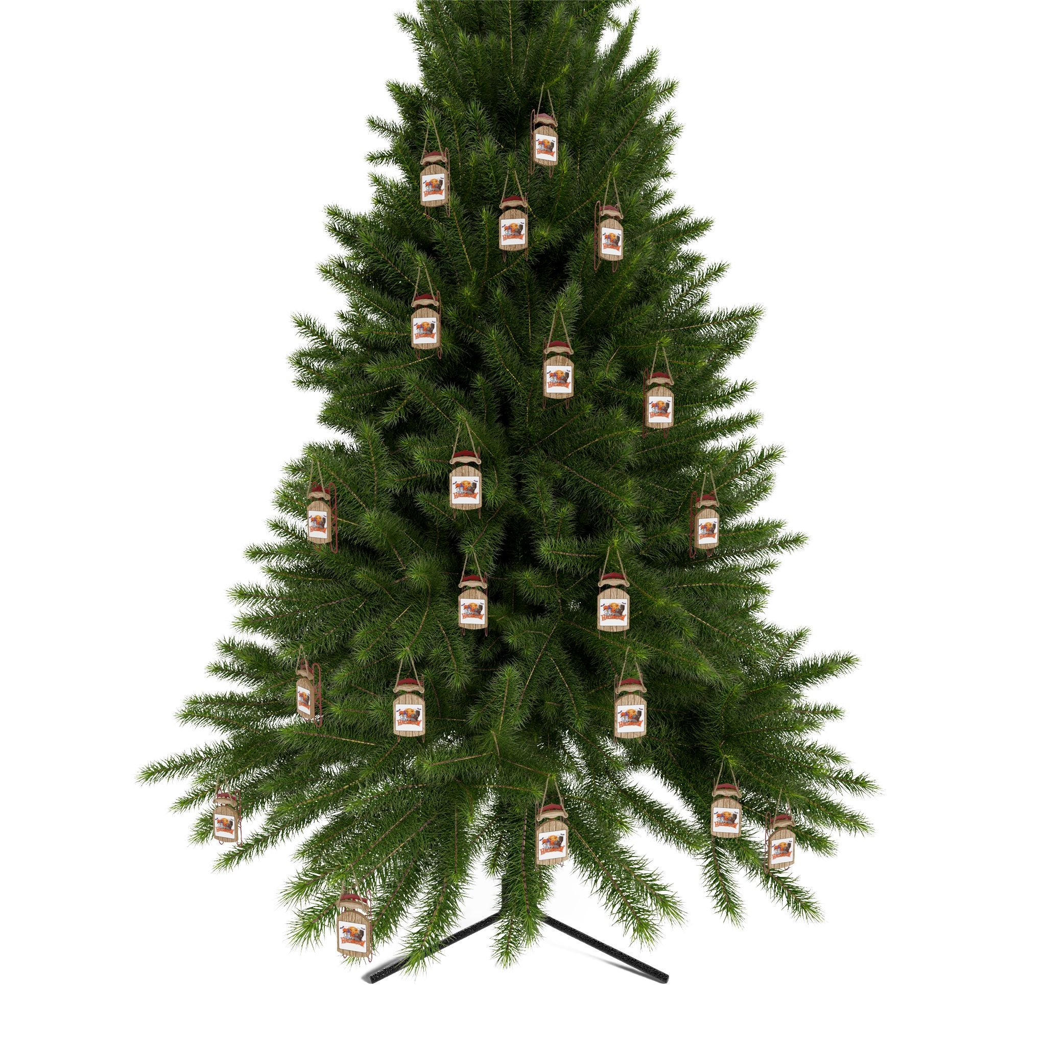 Halloween is Better with Cats | Sled Ornaments