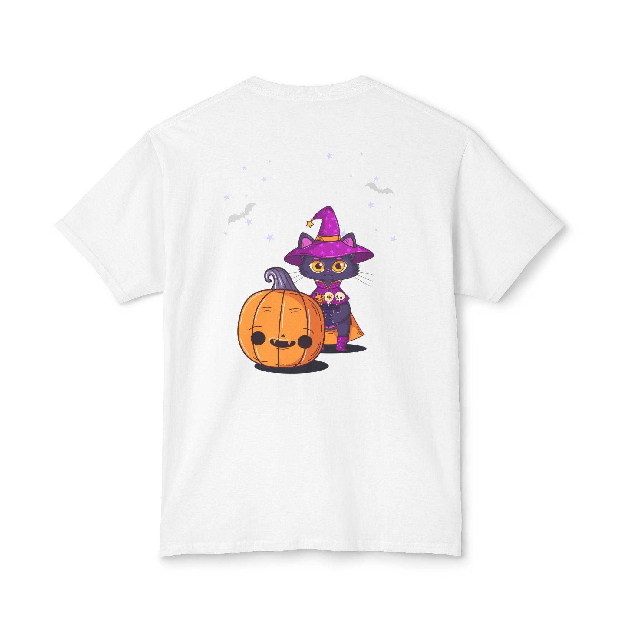 Halloween with Witch's Cats | Unisex HD Cotton™ T-shirt