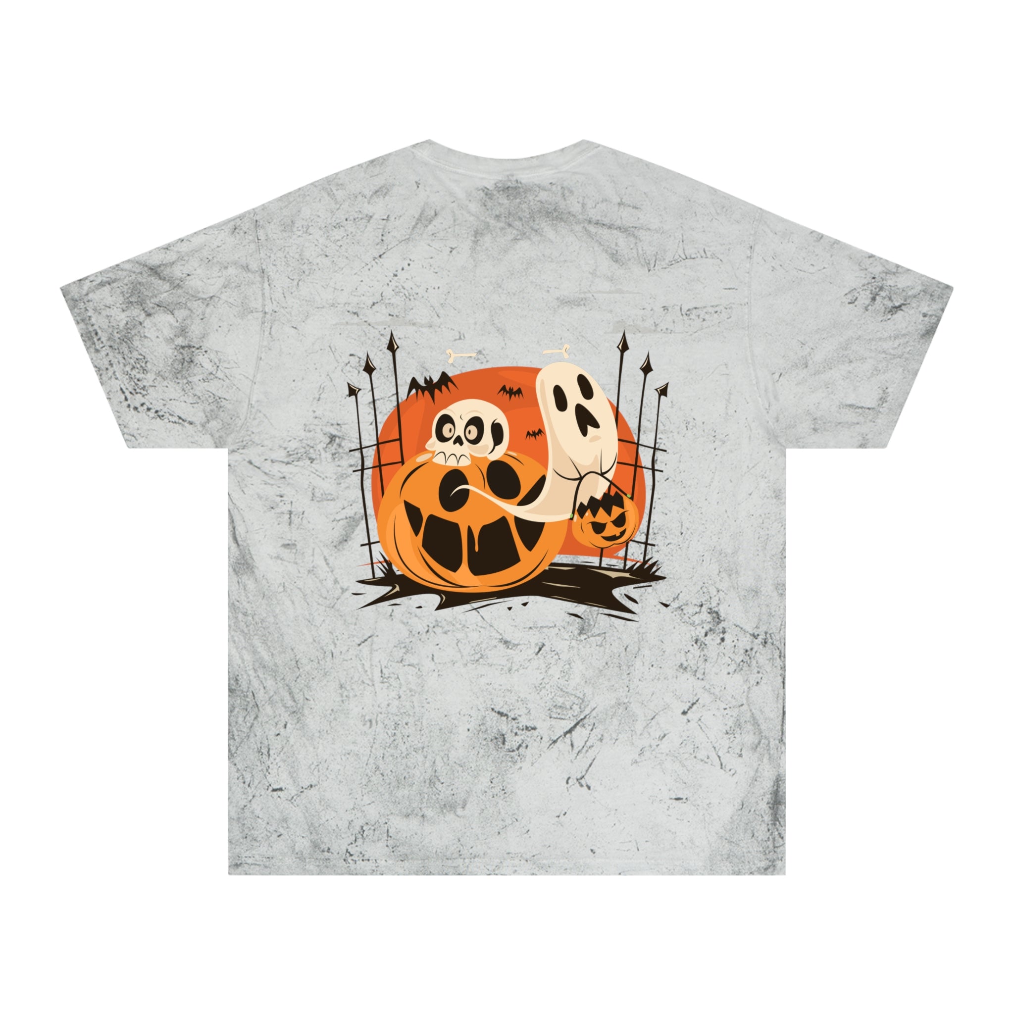 Halloween with Pumpkins | Unisex Color Blast T-Shirt