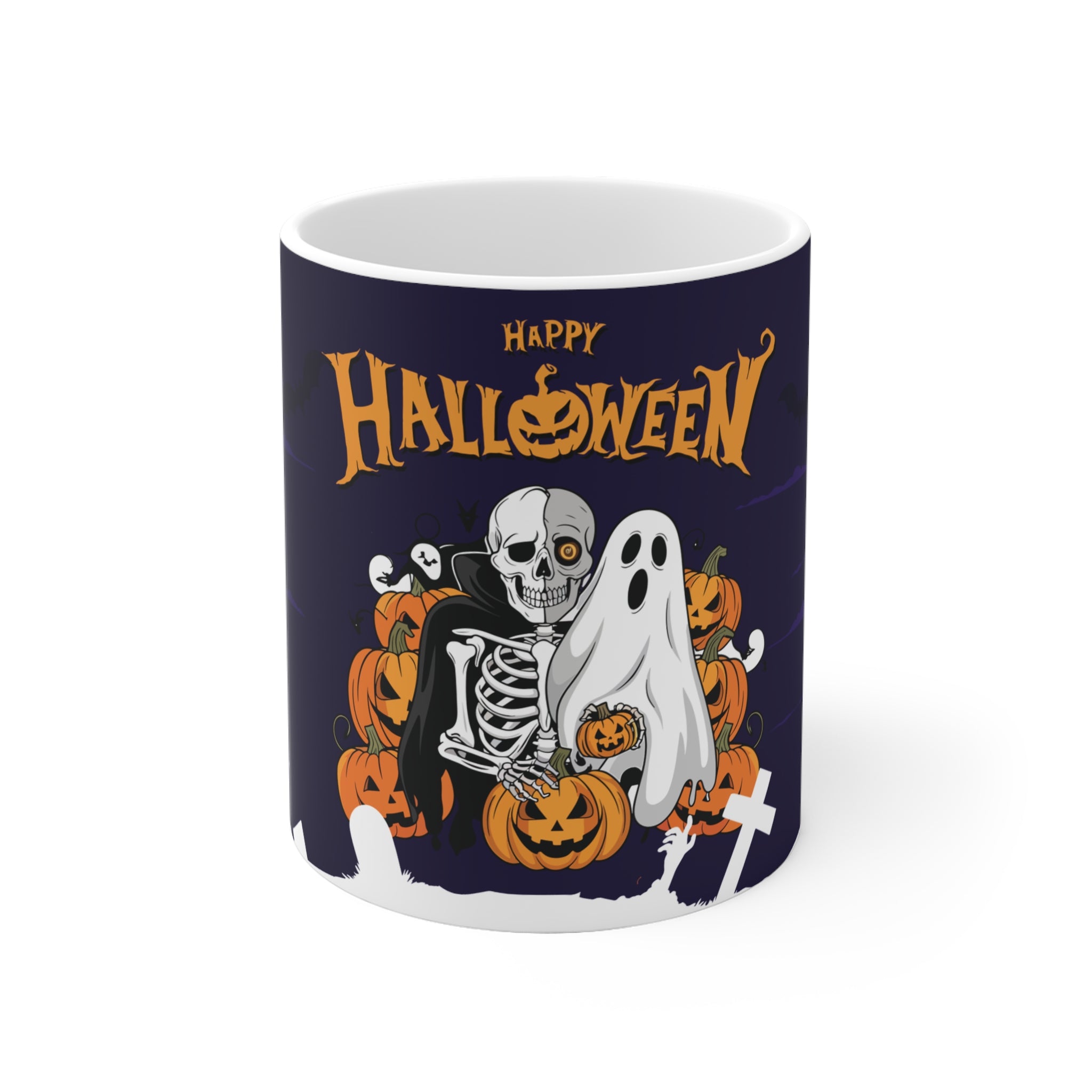 Halloween is Better with Skeleton | Ceramic Mug